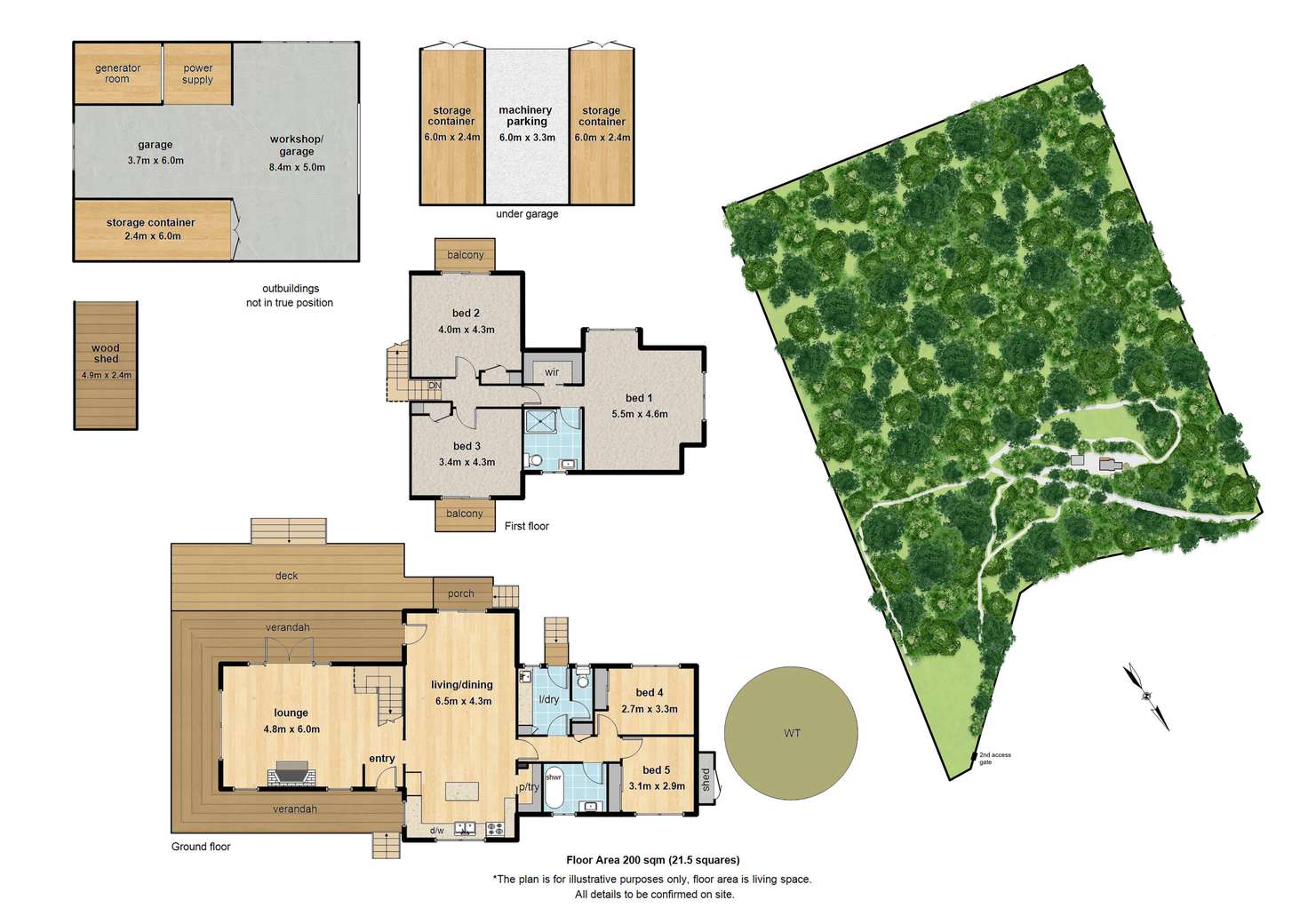 Floorplan of Homely acreageSemiRural listing, 890 Beenak East Road, Gembrook VIC 3783