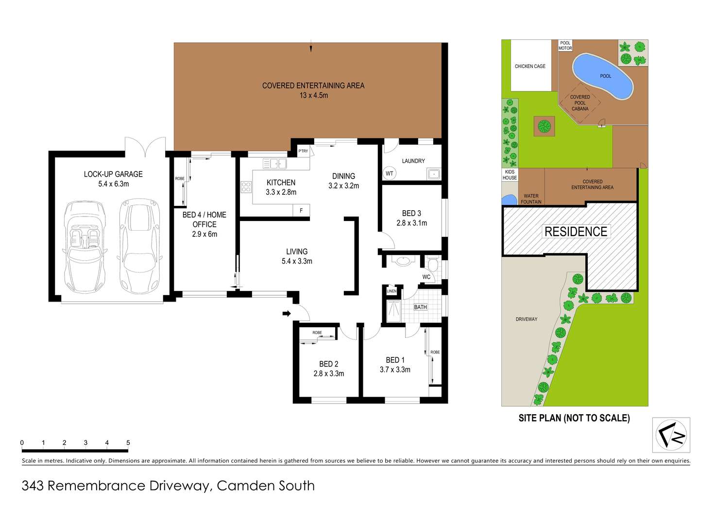 Floorplan of Homely house listing, 343 Remembrance Drive, Camden Park NSW 2570