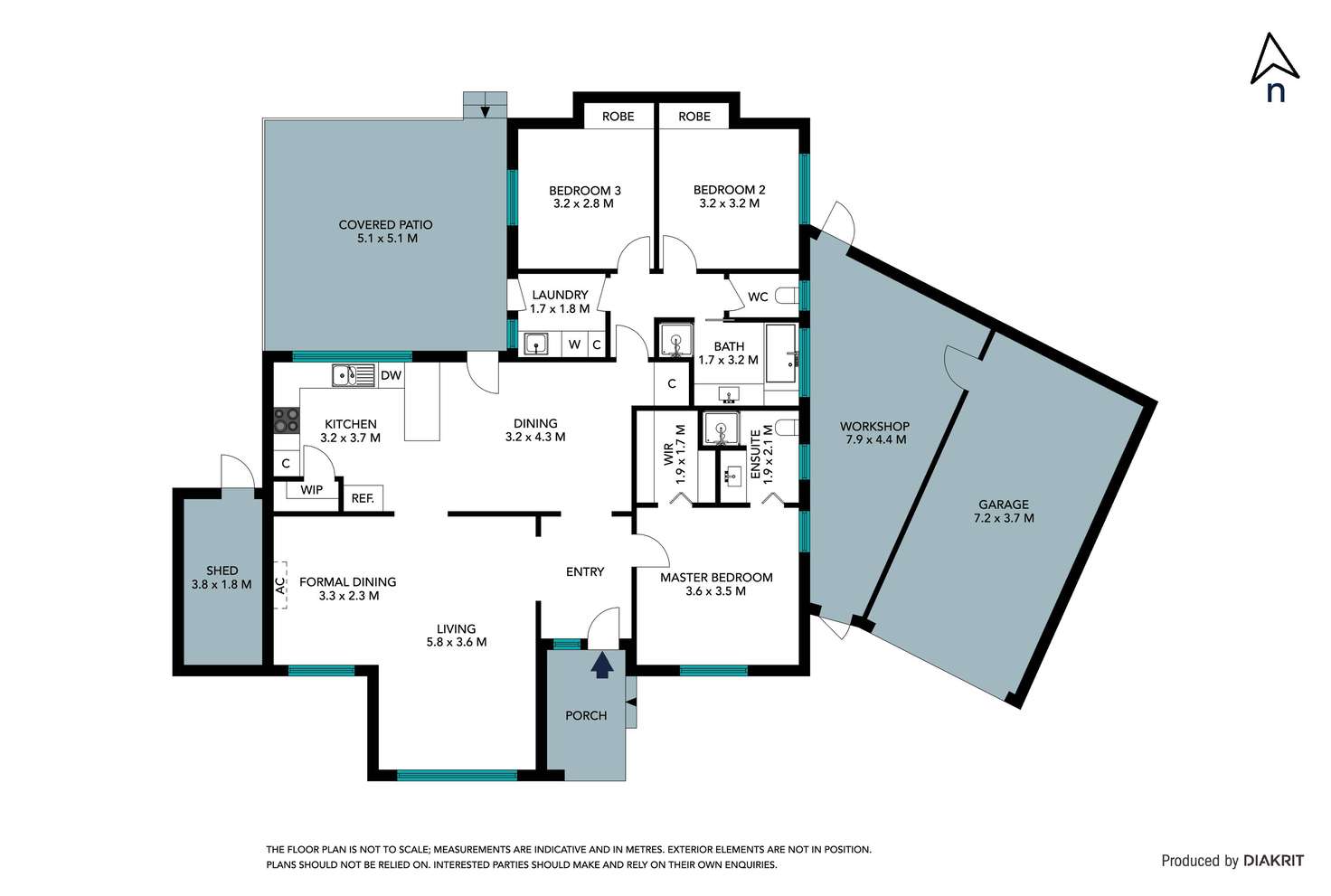 Floorplan of Homely house listing, 3 Gambier Court, Lalor VIC 3075