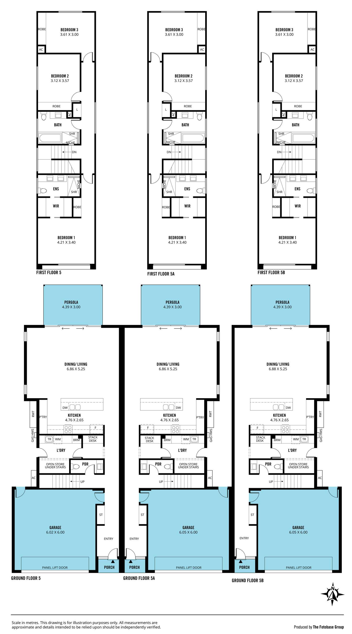 Floorplan of Homely house listing, 5b Oliphant Avenue, Oaklands Park SA 5046