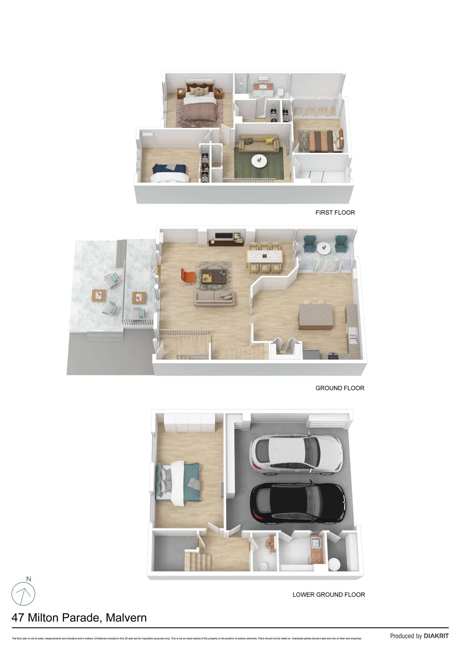 Floorplan of Homely house listing, 47 Milton Parade, Malvern VIC 3144