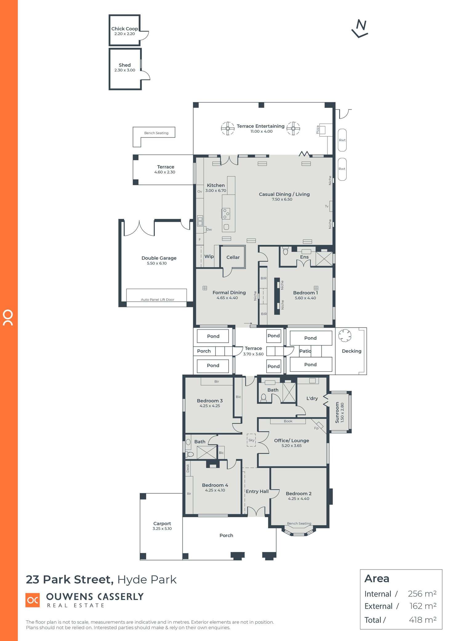 Floorplan of Homely house listing, 23 Park Street, Hyde Park SA 5061
