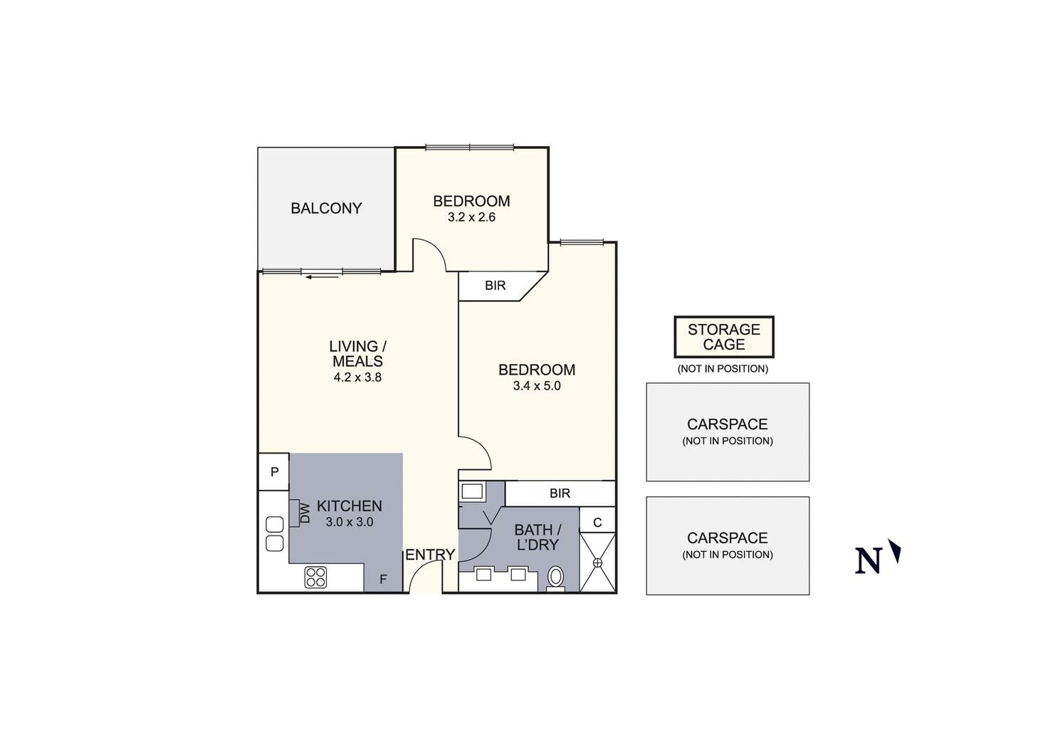 Floorplan of Homely apartment listing, 202/35 Plenty Road, Preston VIC 3072