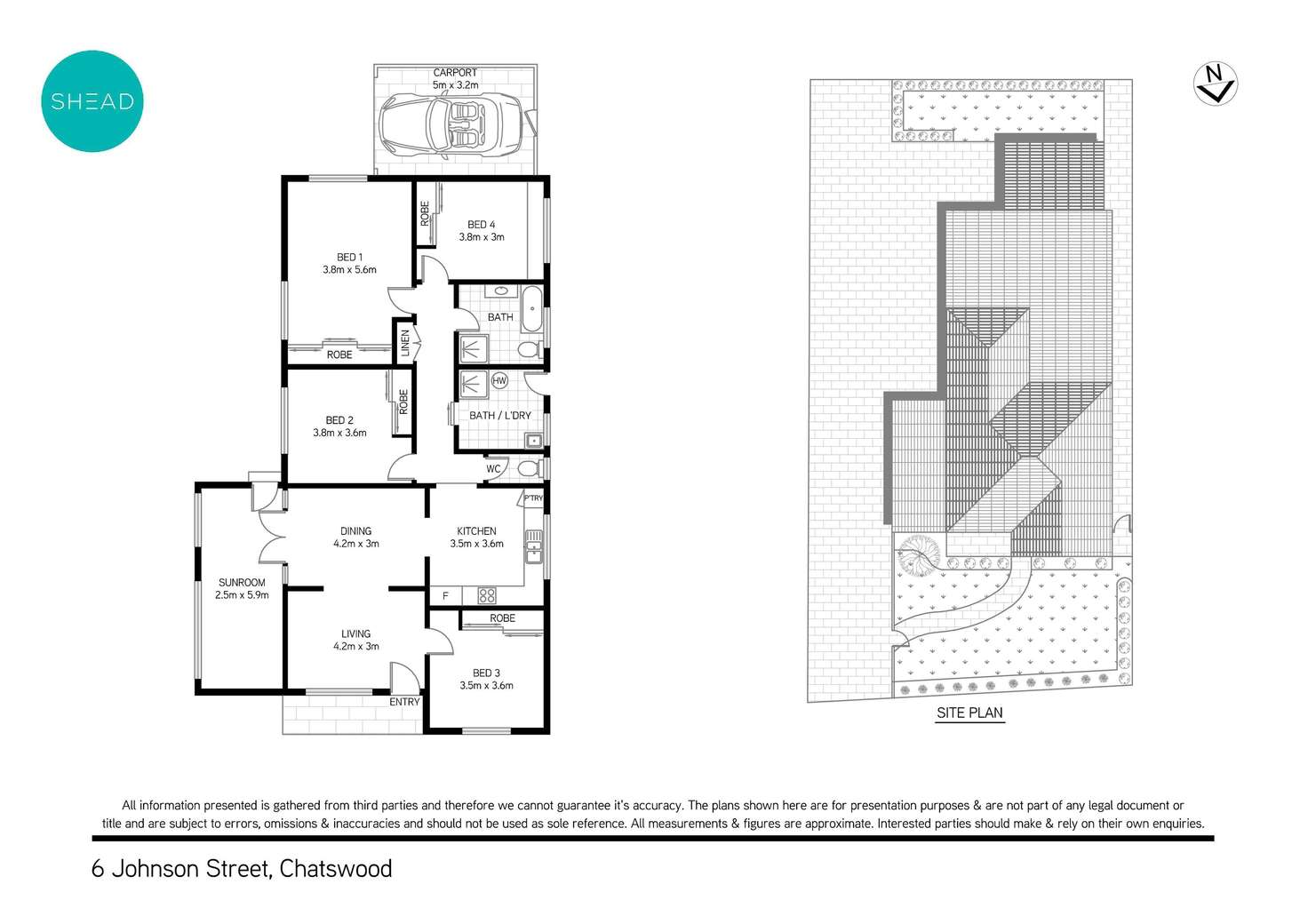 Floorplan of Homely house listing, 6 & 6A Johnson Street, Chatswood NSW 2067