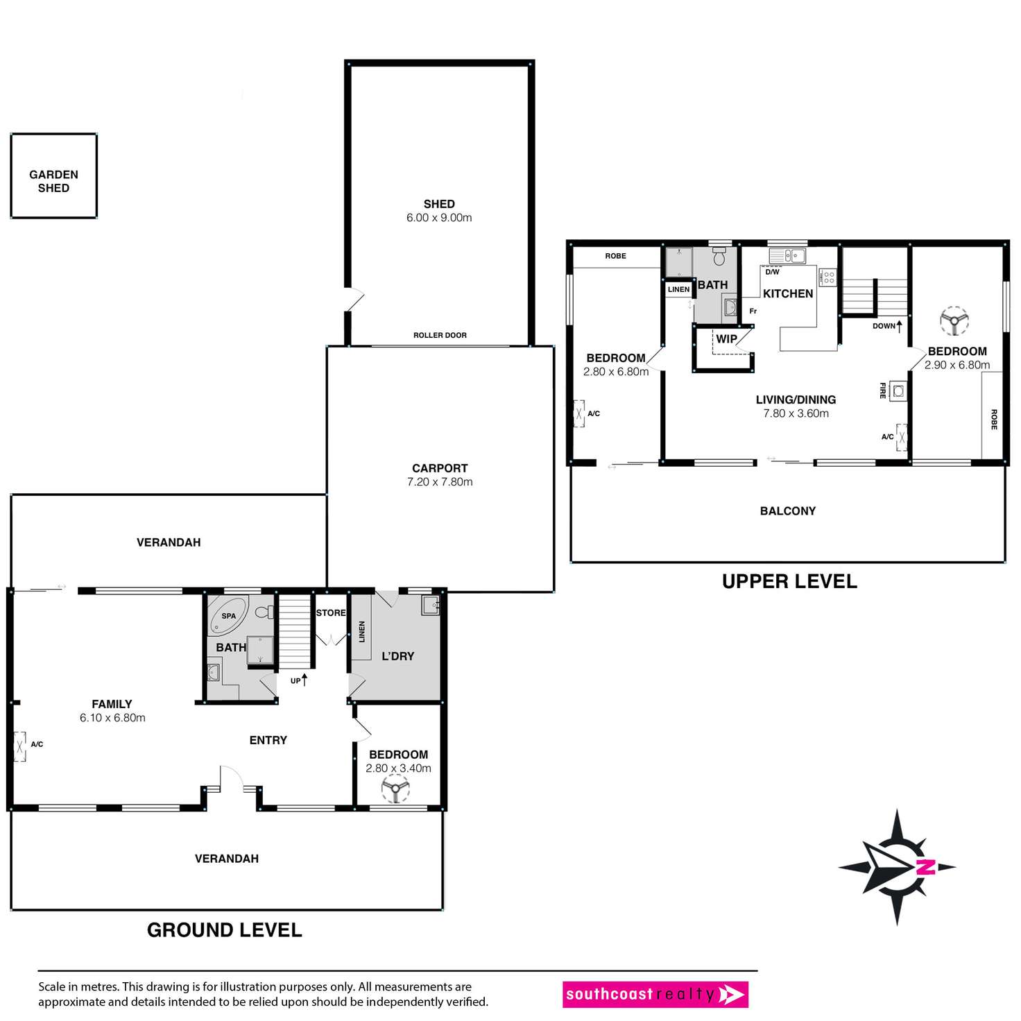 Floorplan of Homely house listing, 13 Aldam Avenue, Goolwa Beach SA 5214