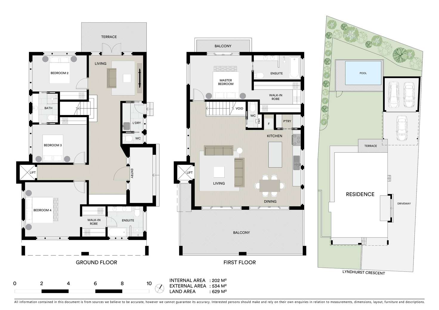 Floorplan of Homely house listing, 1 Lyndhurst Crescent, Hunters Hill NSW 2110