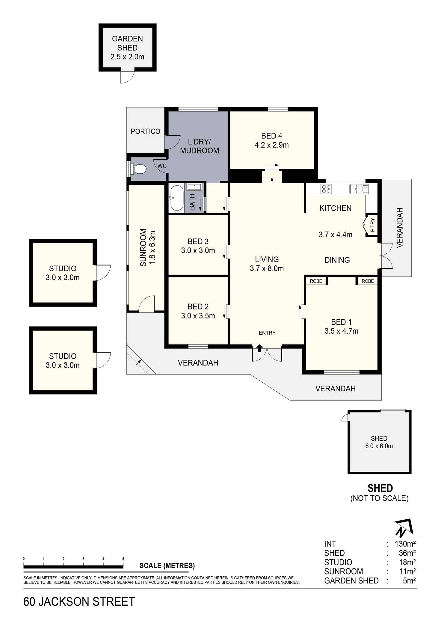 Floorplan of Homely house listing, 60 Jackson Street, Long Gully VIC 3550