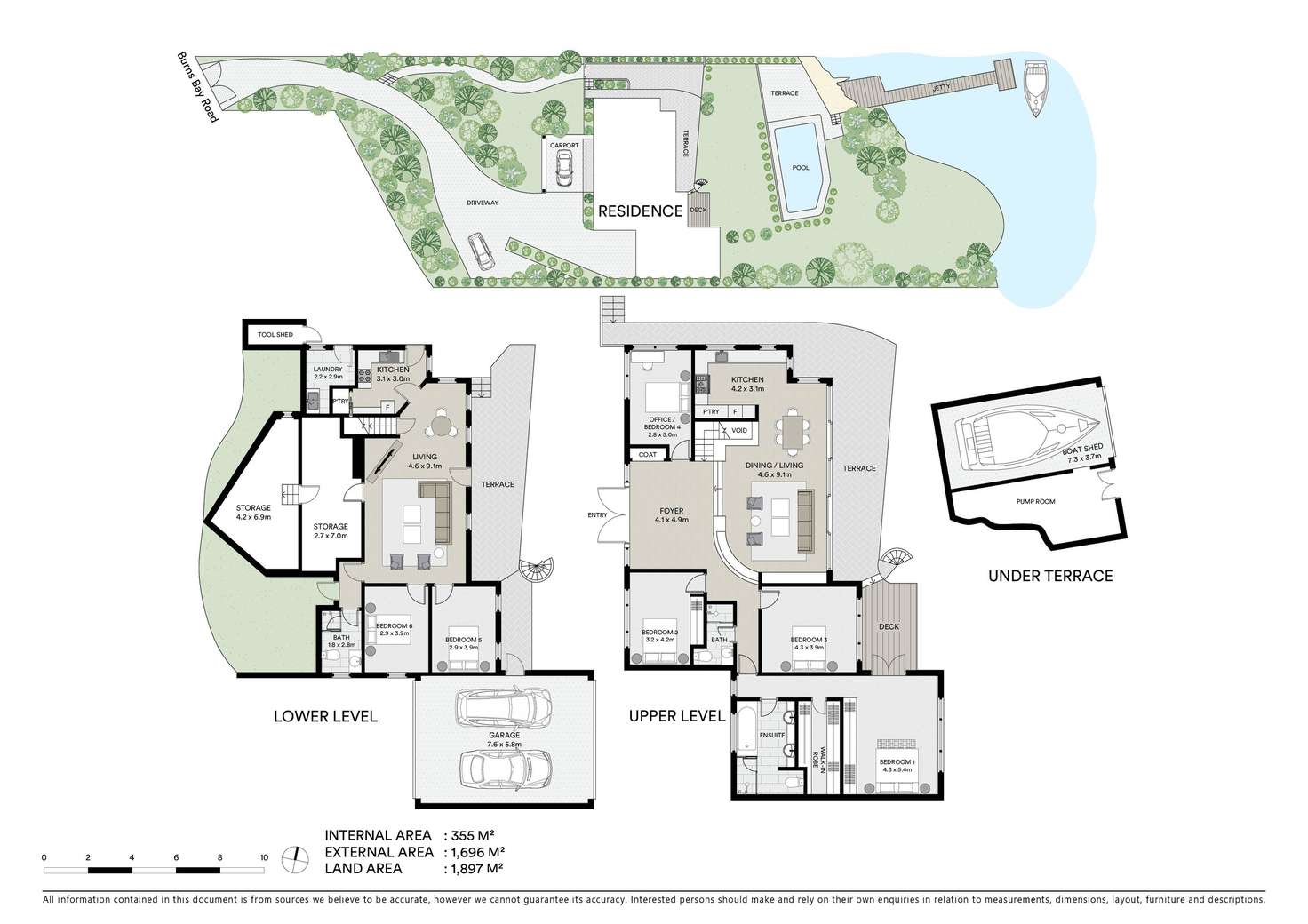 Floorplan of Homely house listing, 358 Burns Bay Road, Linley Point NSW 2066