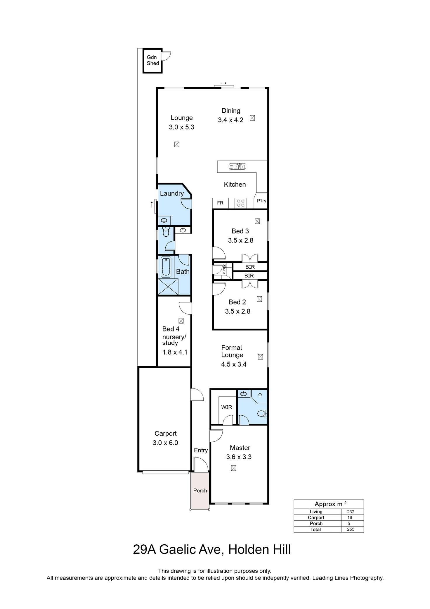 Floorplan of Homely house listing, 29a Gaelic Avenue, Holden Hill SA 5088