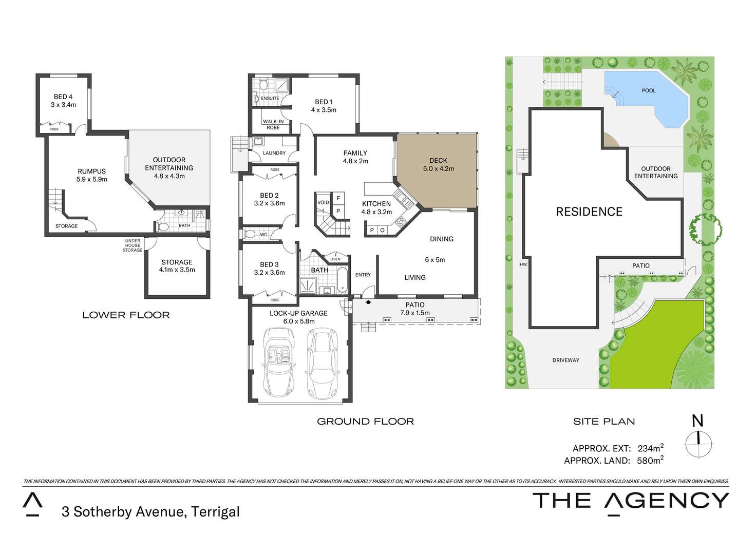 Floorplan of Homely house listing, 3 Sotherby Avenue, Terrigal NSW 2260