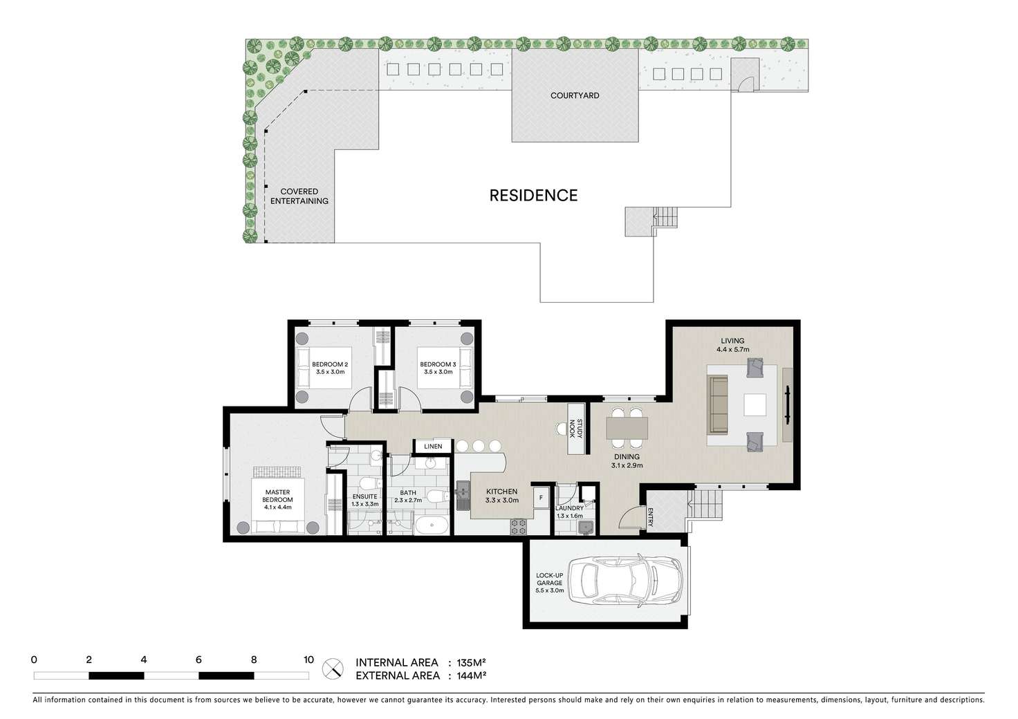 Floorplan of Homely townhouse listing, 4/110 Buffalo Road, Ryde NSW 2112