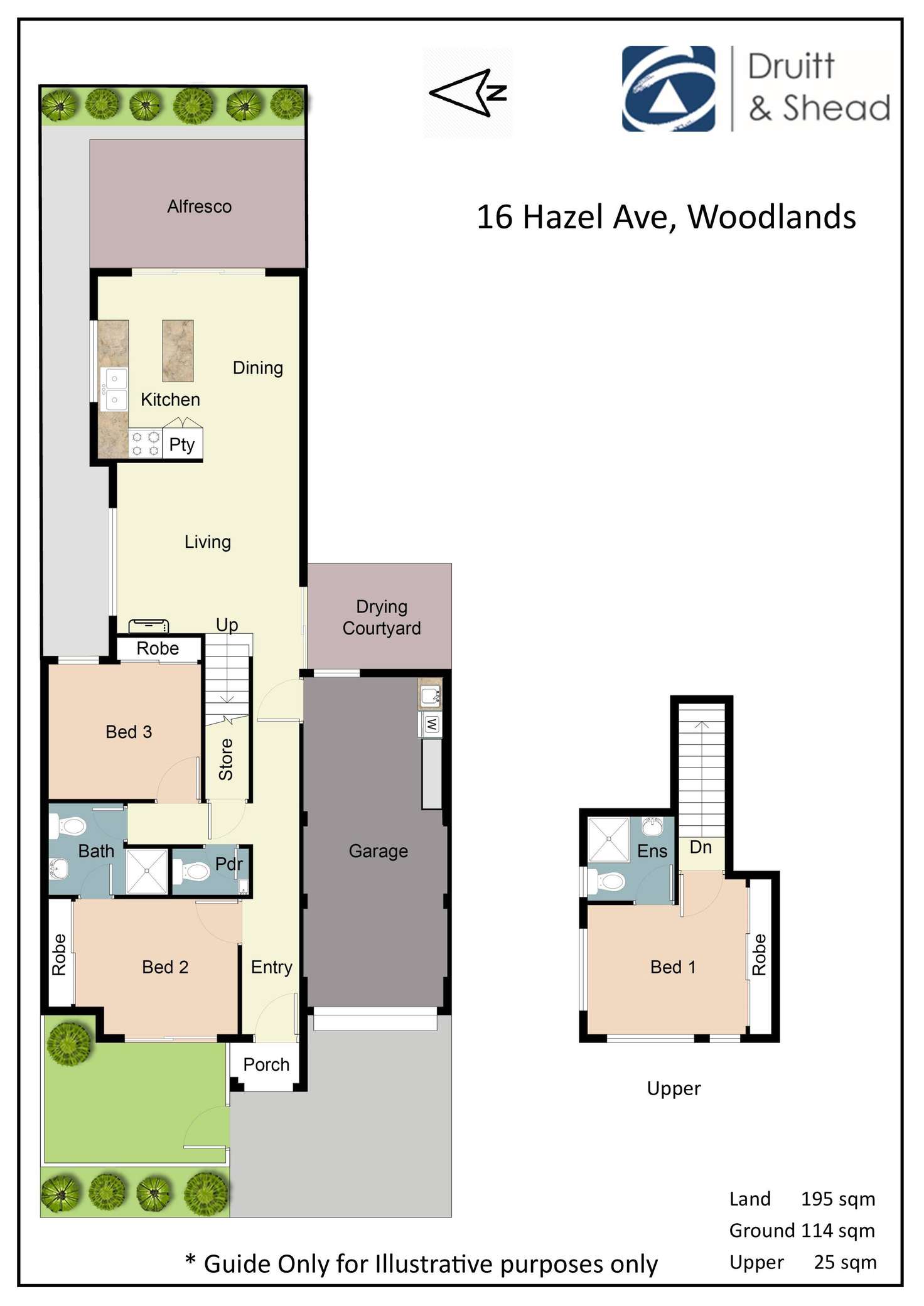 Floorplan of Homely house listing, 16 Hazel Avenue, Woodlands WA 6018