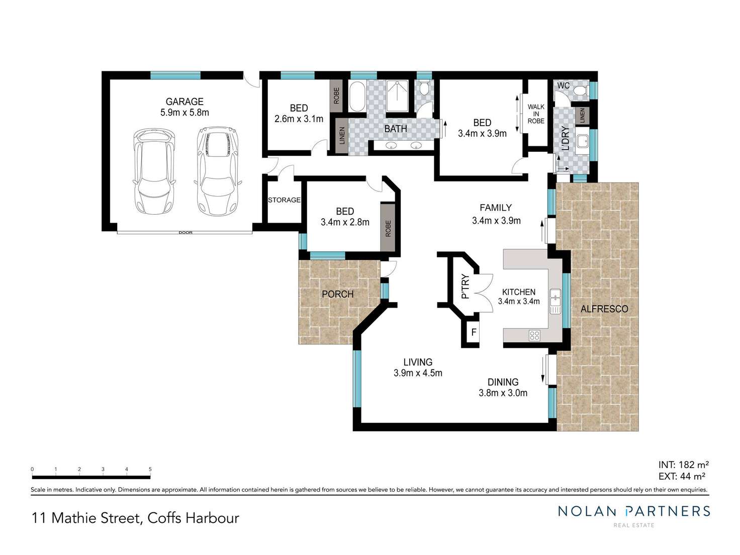 Floorplan of Homely house listing, 11 Mathie Street, Coffs Harbour NSW 2450