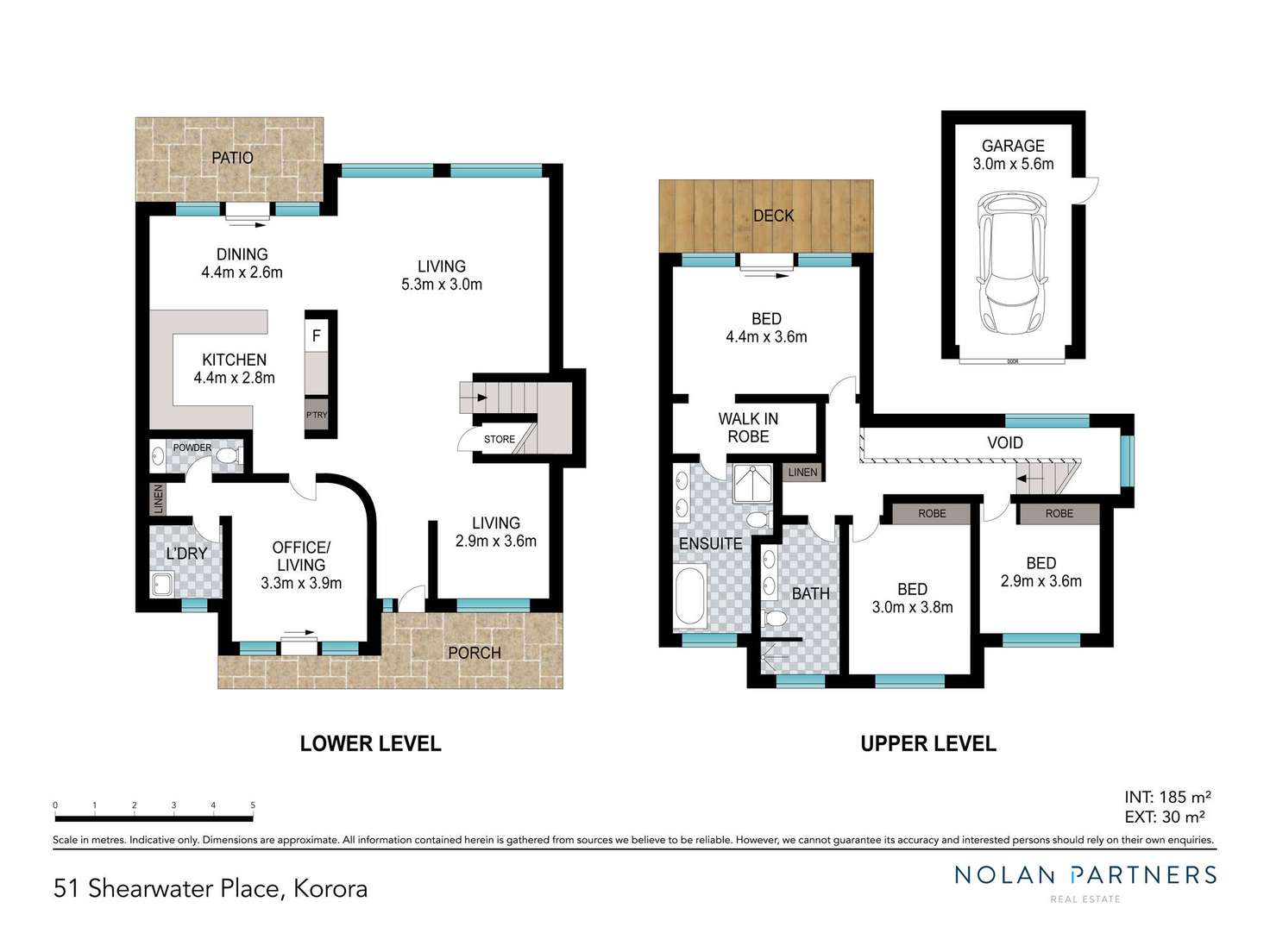 Floorplan of Homely townhouse listing, 51/7 Shearwater Place, Korora NSW 2450