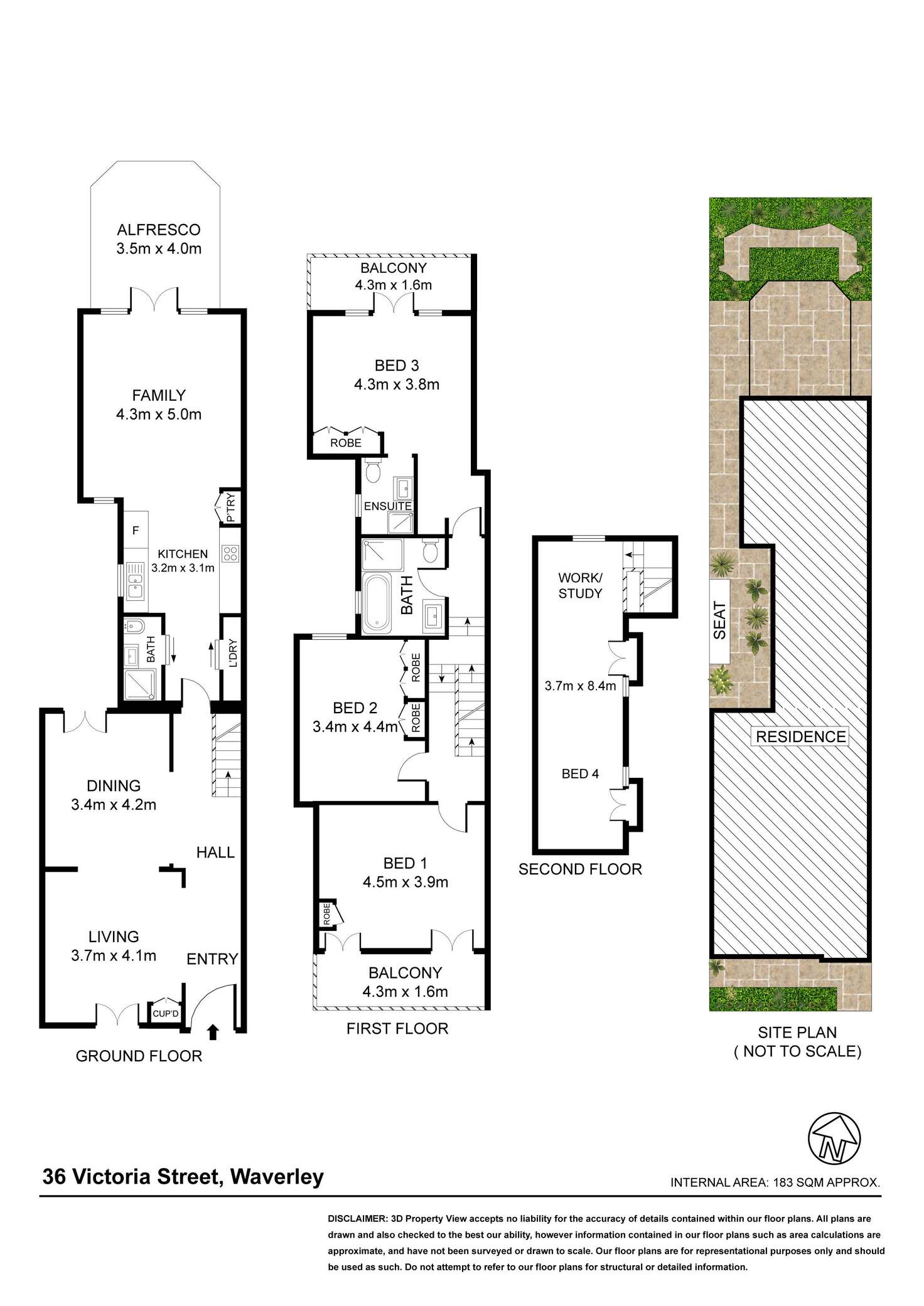Floorplan of Homely house listing, 36 Victoria Street, Waverley NSW 2024
