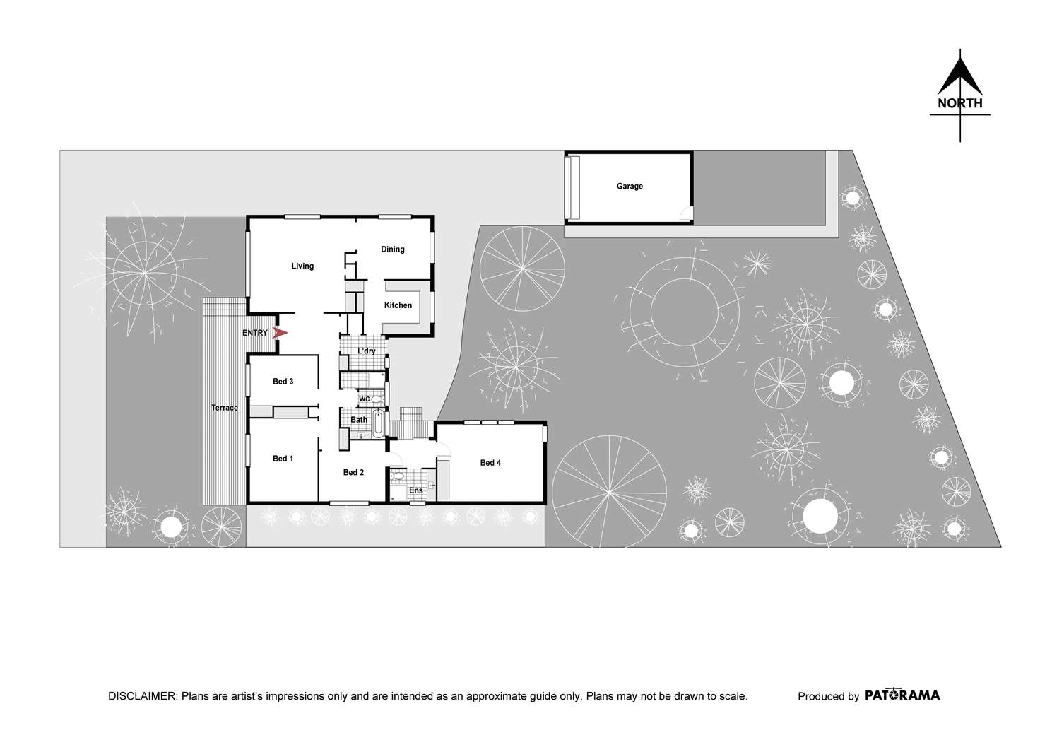 Floorplan of Homely house listing, 26 Macdonnell Street, Yarralumla ACT 2600
