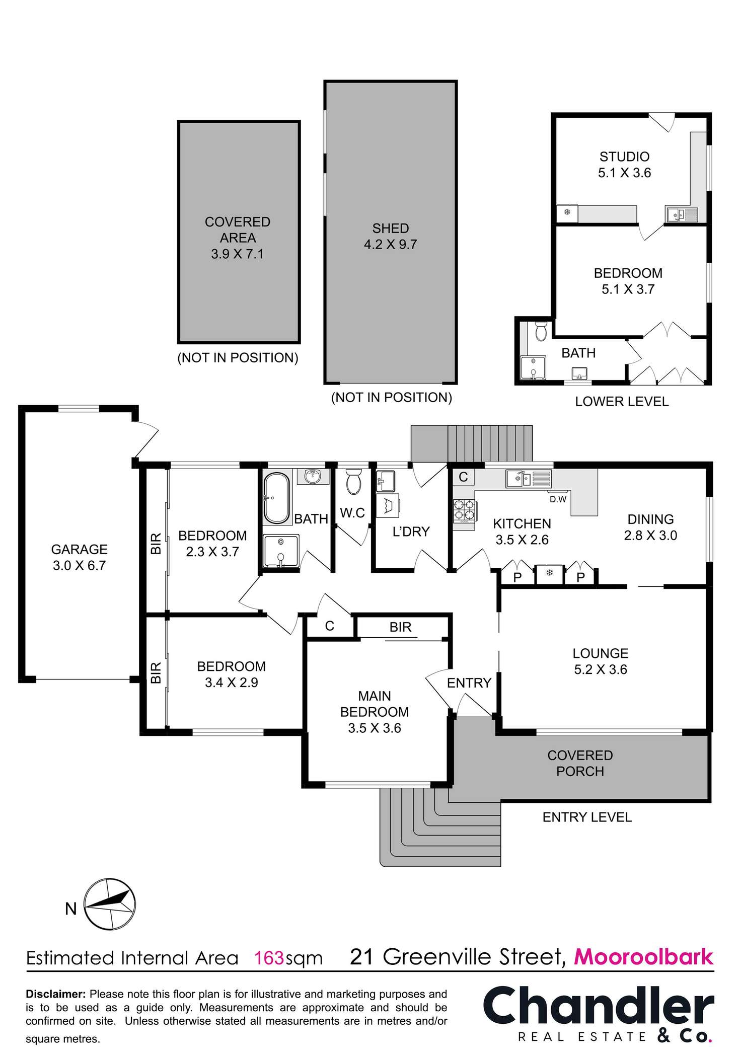 Floorplan of Homely house listing, 21 Greenville Street, Mooroolbark VIC 3138