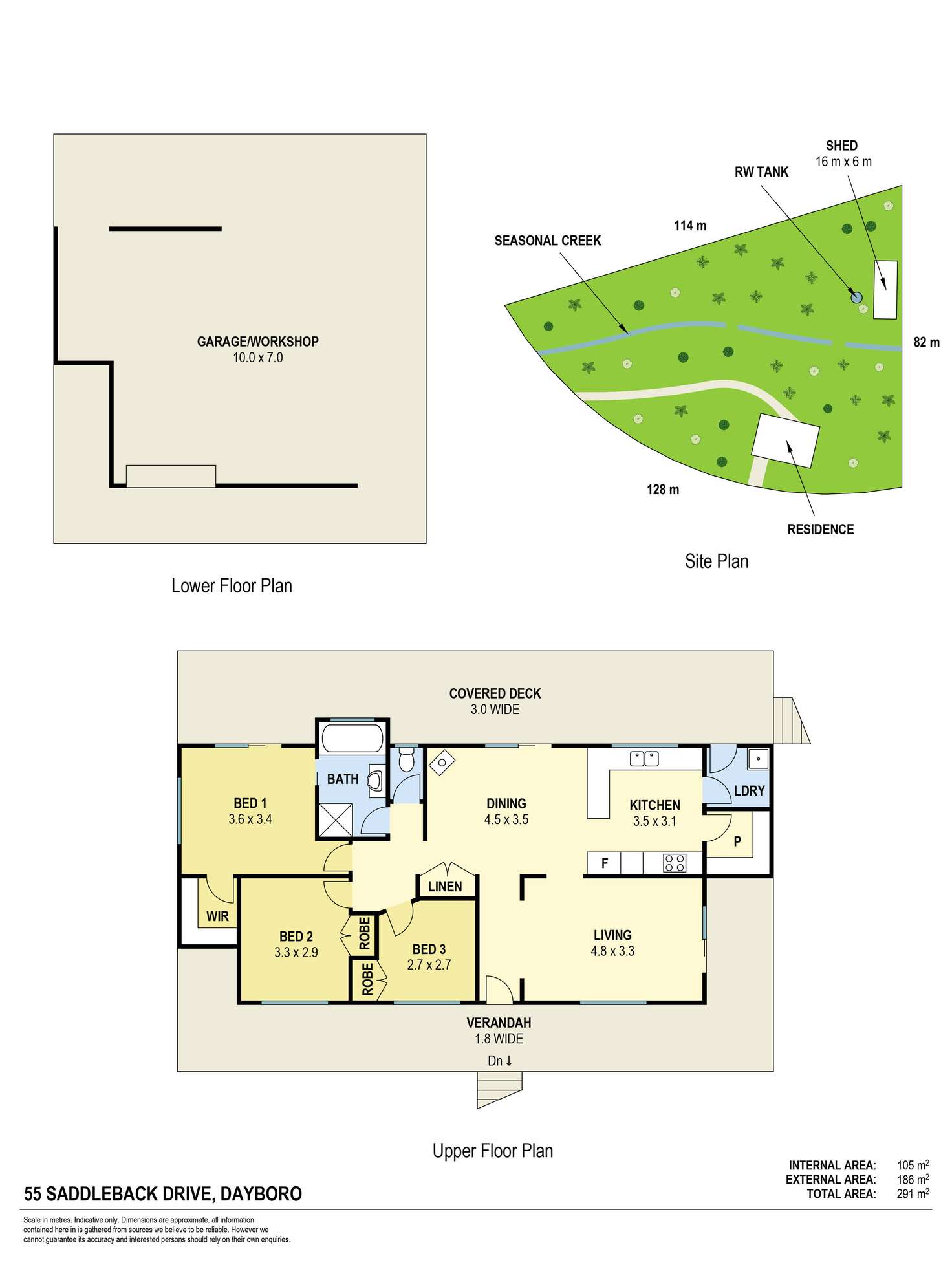 Floorplan of Homely house listing, 55 Saddleback Drive, Dayboro QLD 4521