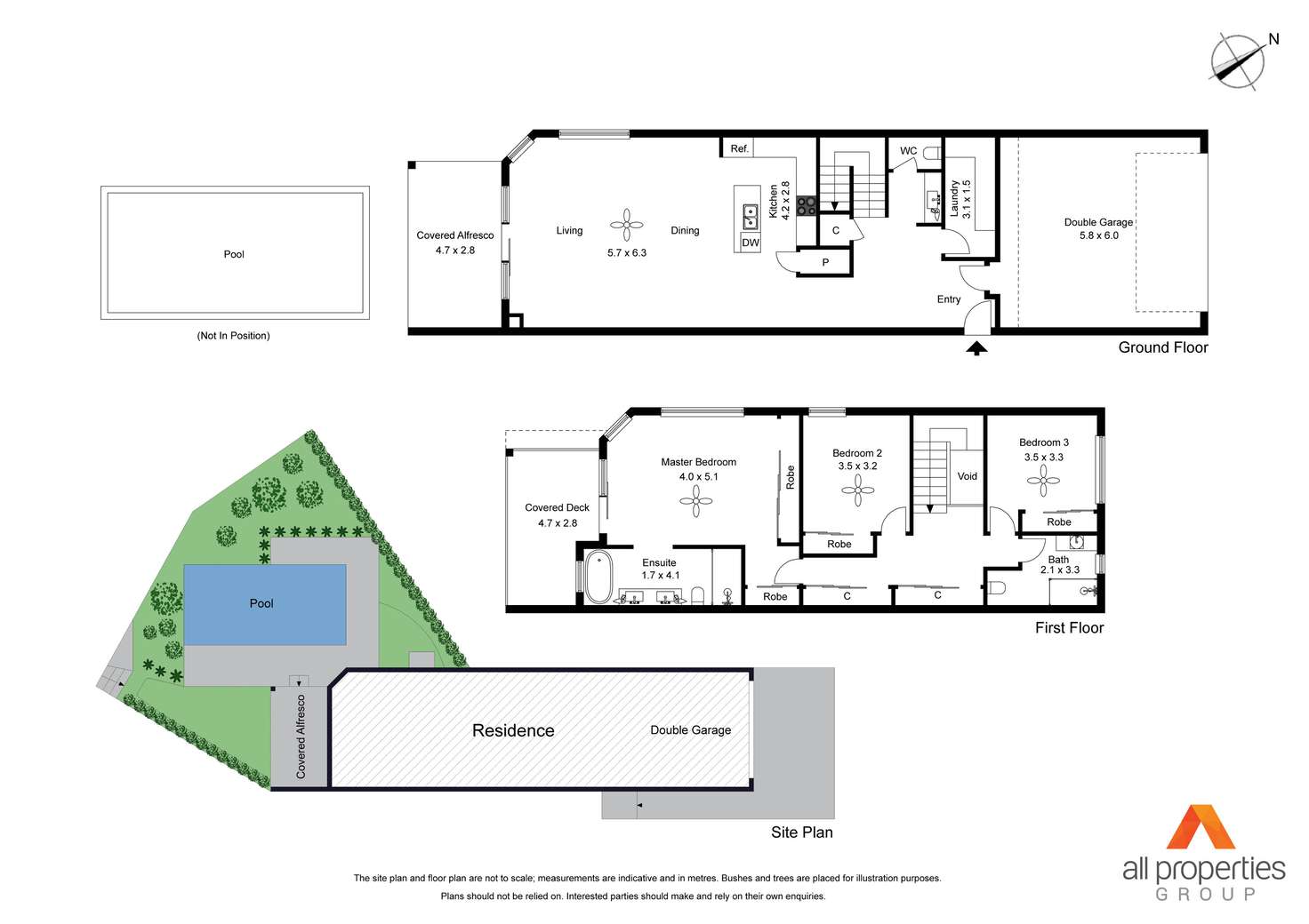 Floorplan of Homely villa listing, 2/2 Vaggelas Crescent, Biggera Waters QLD 4216