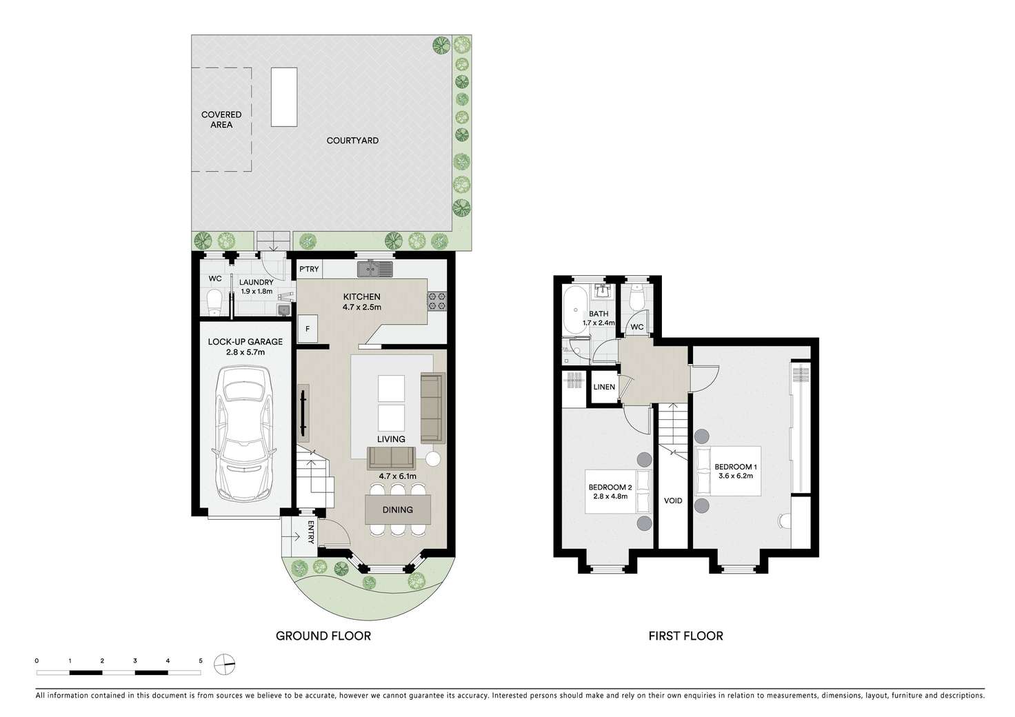 Floorplan of Homely townhouse listing, 7/55 Weston Street, Panania NSW 2213