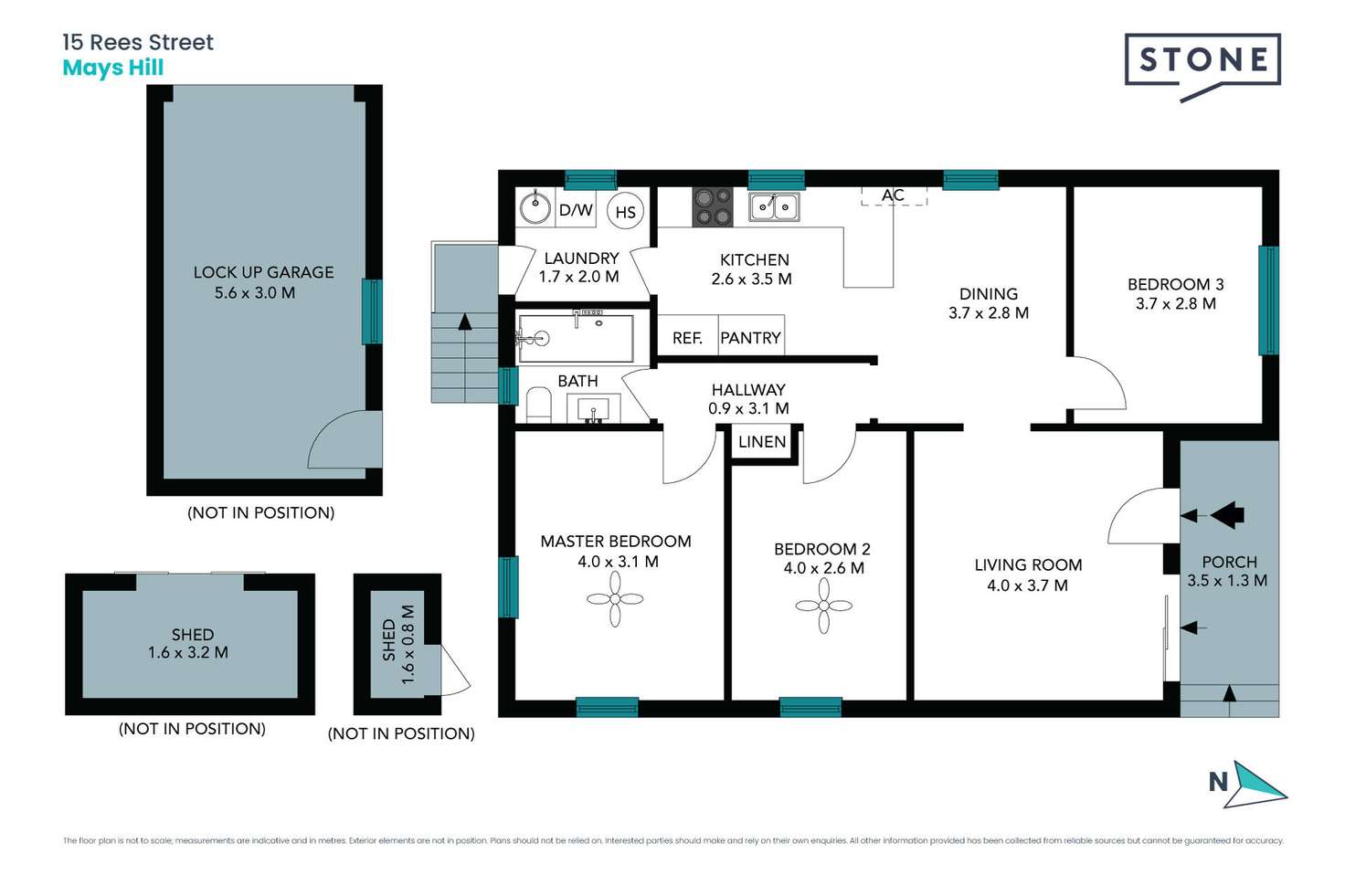 Floorplan of Homely house listing, 15 Rees Street, Mays Hill NSW 2145