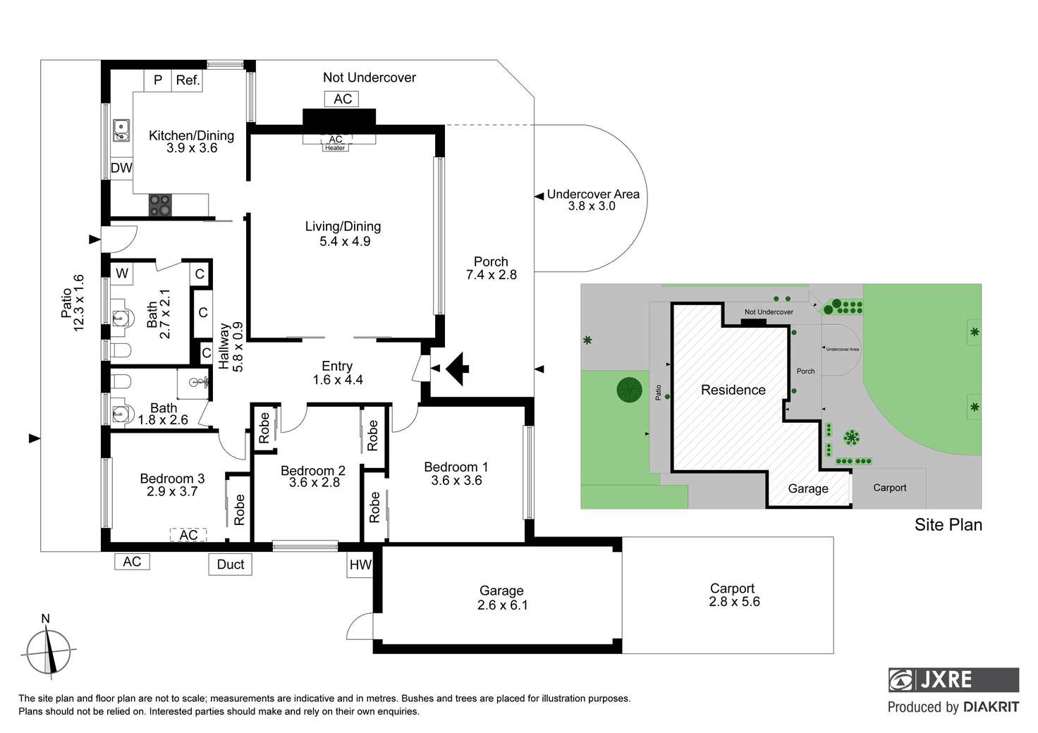 Floorplan of Homely unit listing, 1/29 Browning Avenue, Clayton South VIC 3169