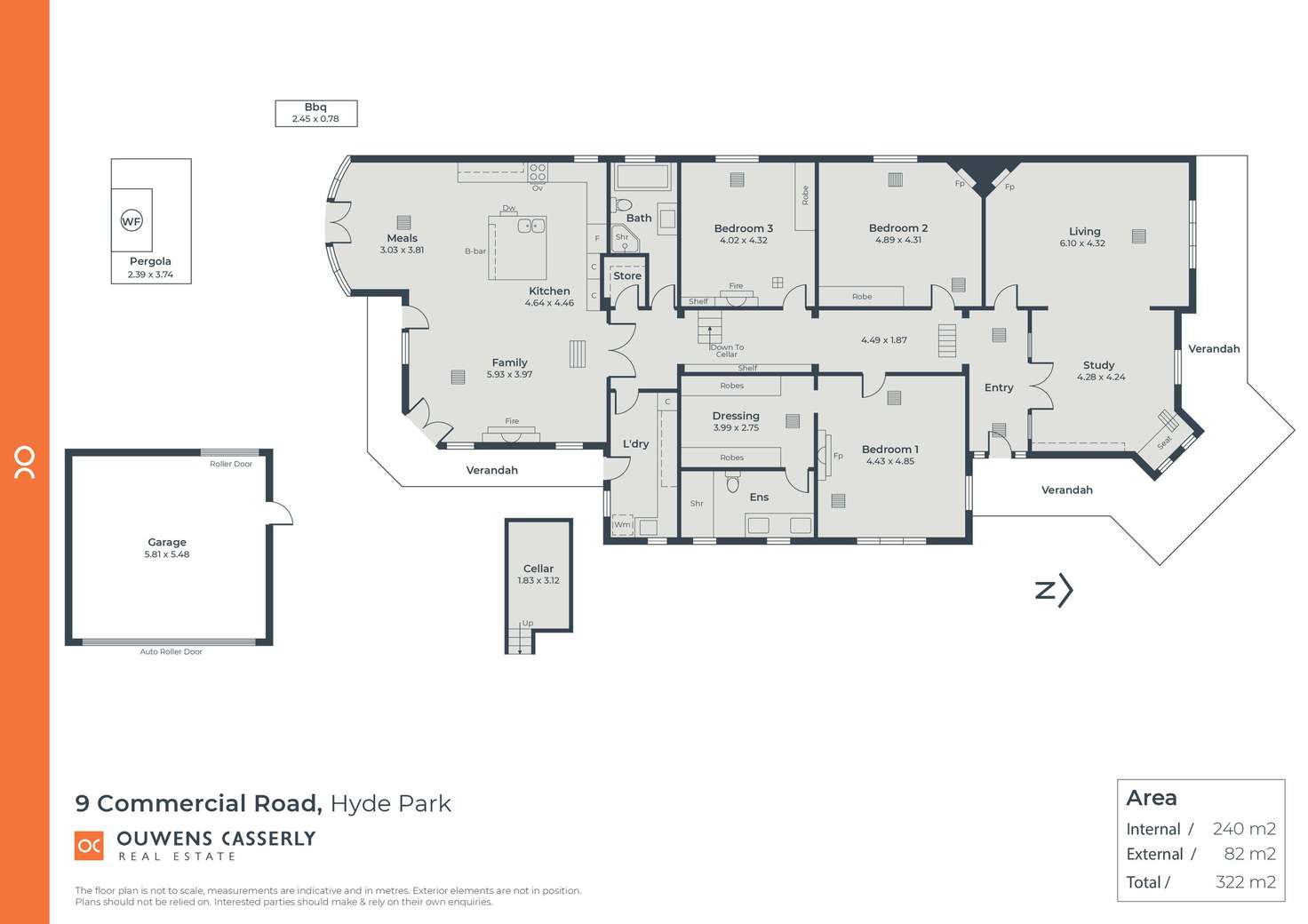 Floorplan of Homely house listing, 9 Commercial Road, Hyde Park SA 5061