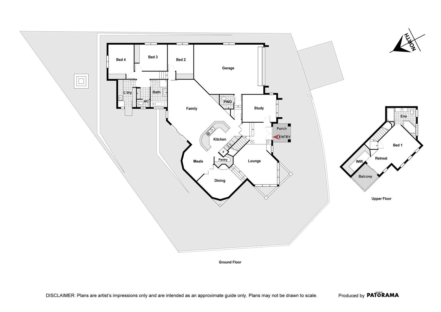 Floorplan of Homely house listing, 15 Montgomery Place, Conder ACT 2906