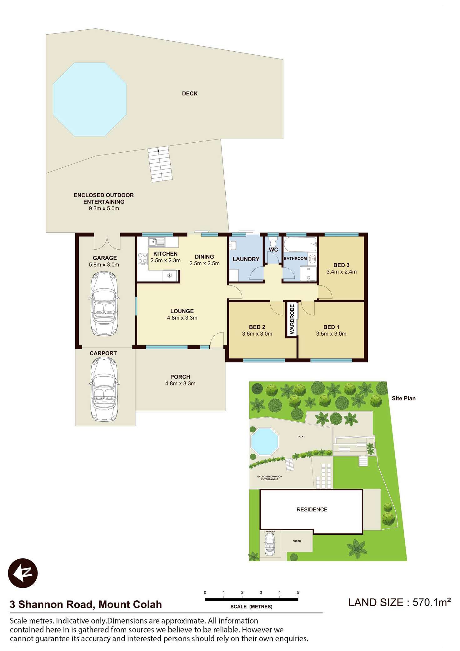 Floorplan of Homely house listing, 3 Shannon Road, Mount Colah NSW 2079