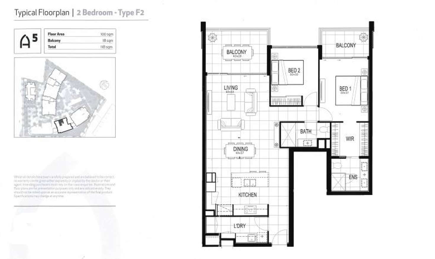 Floorplan of Homely apartment listing, 186/93 Sheehan Avenue, Hope Island QLD 4212