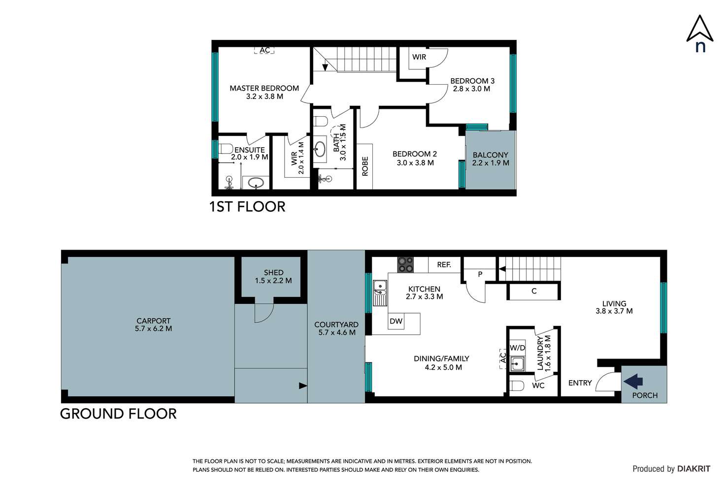 Floorplan of Homely townhouse listing, 6 Wiseman Walk, Wollert VIC 3750