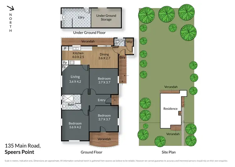 Floorplan of Homely house listing, 135 Main Road, Speers Point NSW 2284