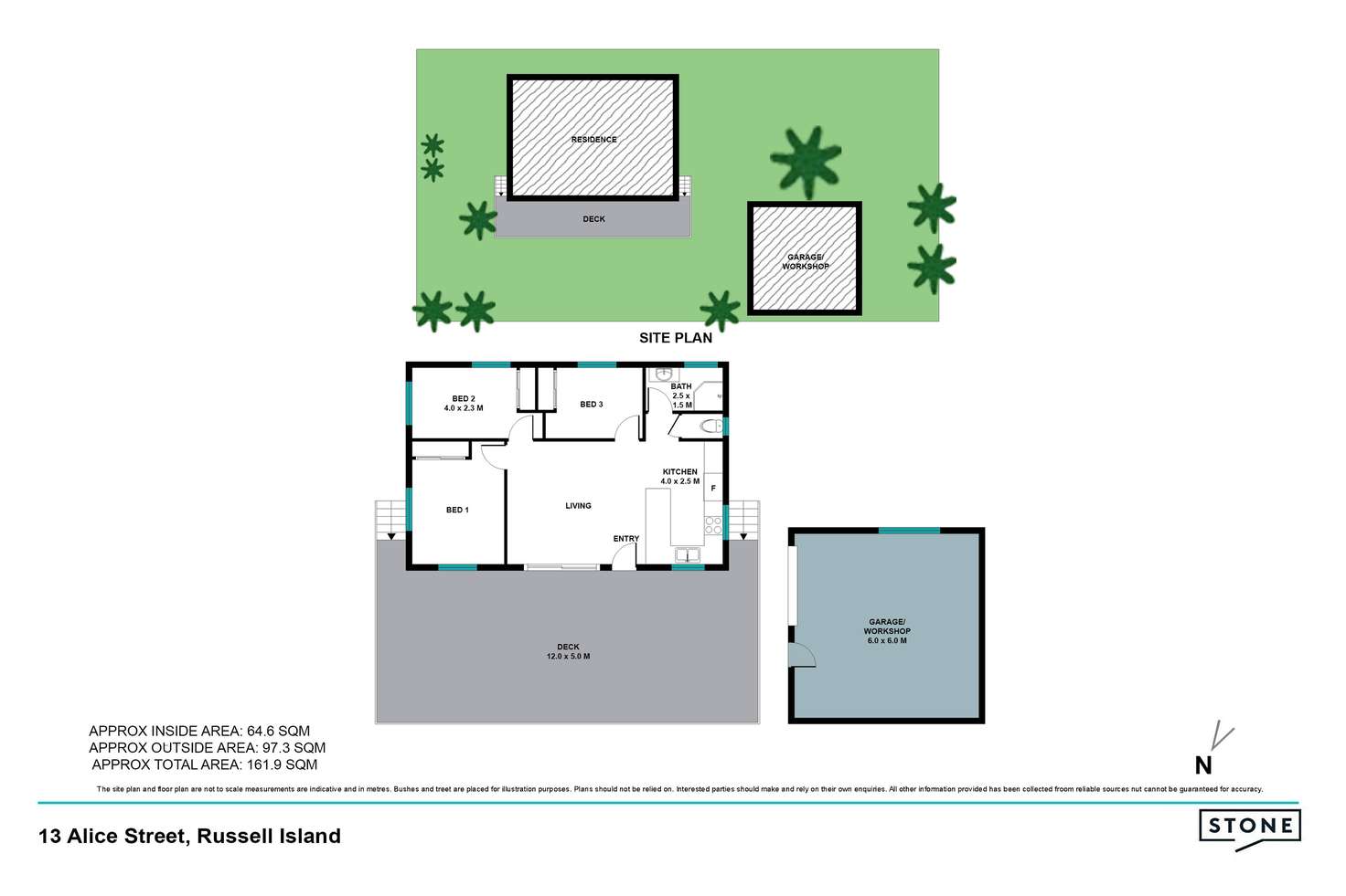 Floorplan of Homely house listing, 13 Alice Street, Russell Island QLD 4184