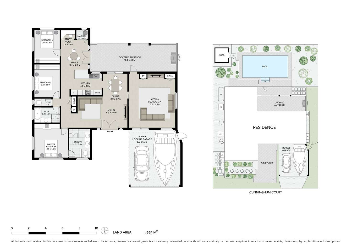 Floorplan of Homely house listing, 4 Cunningham Court, Golden Beach QLD 4551
