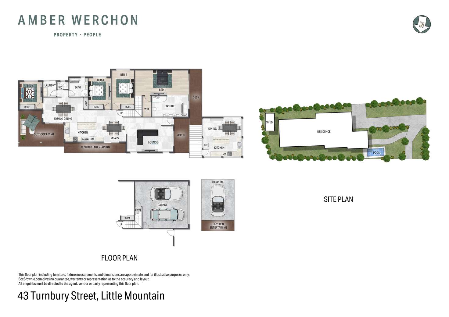 Floorplan of Homely house listing, 43 Turnbury Street, Little Mountain QLD 4551