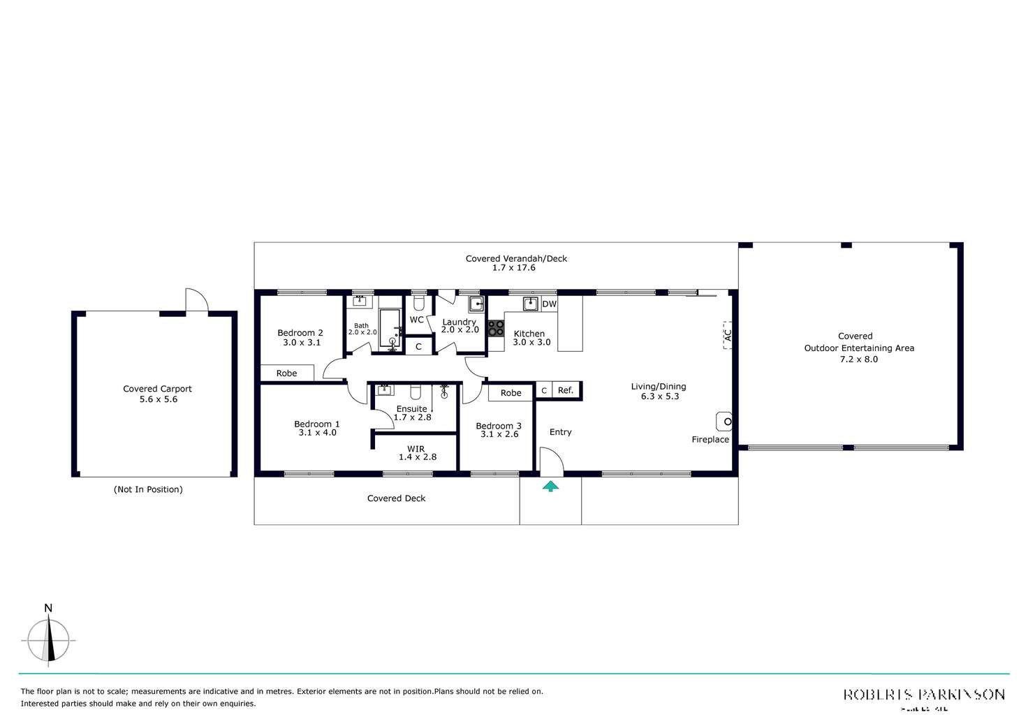 Floorplan of Homely house listing, 1/44 Governors Road, Crib Point VIC 3919