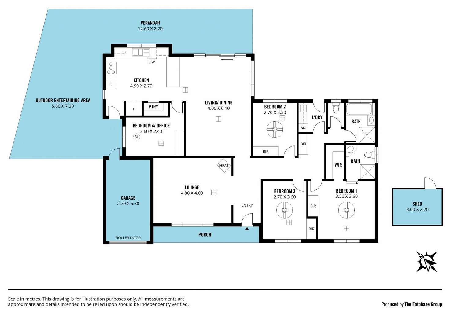 Floorplan of Homely house listing, 22 Evandale Circuit, Happy Valley SA 5159