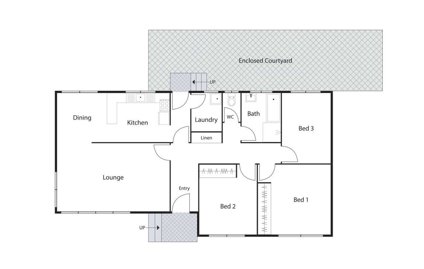 Floorplan of Homely house listing, 18 Attiwell Circuit, Kambah ACT 2902