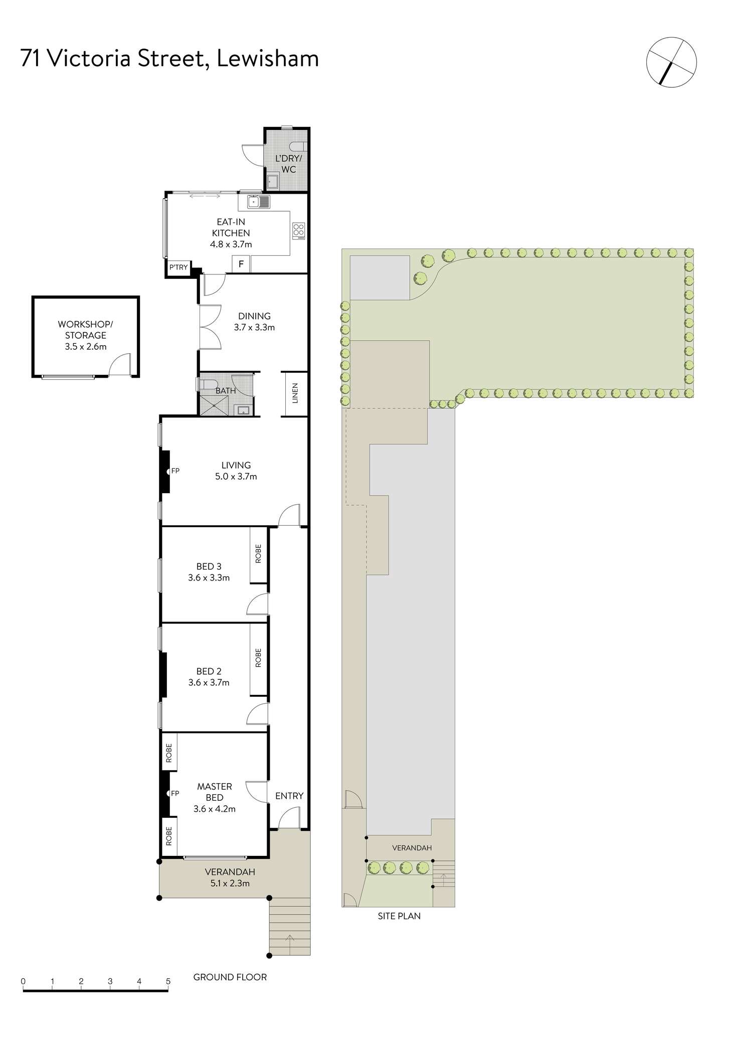 Floorplan of Homely house listing, 71 Victoria Street, Lewisham NSW 2049