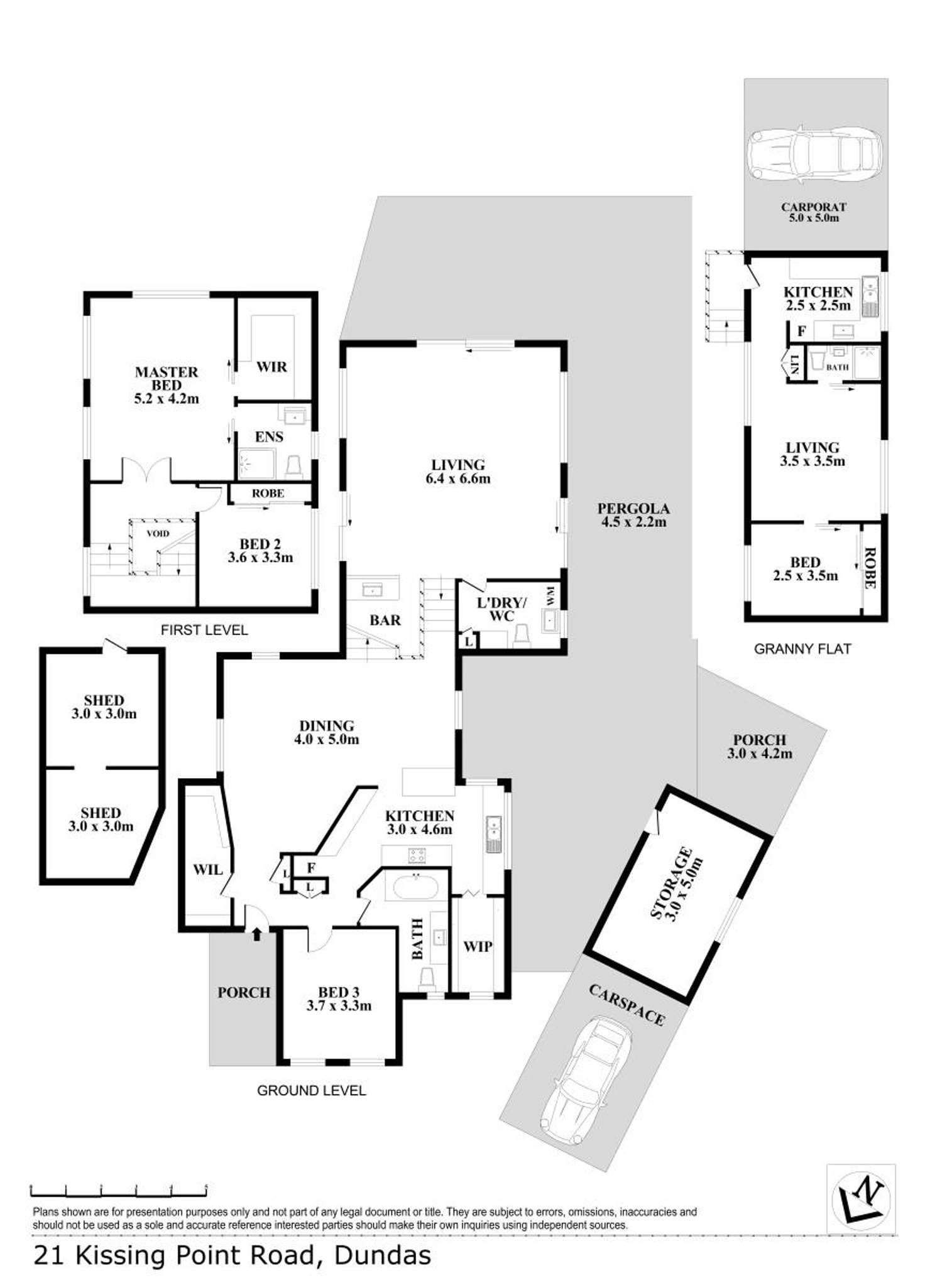 Floorplan of Homely house listing, 21 Kissing Point Road, Dundas NSW 2117