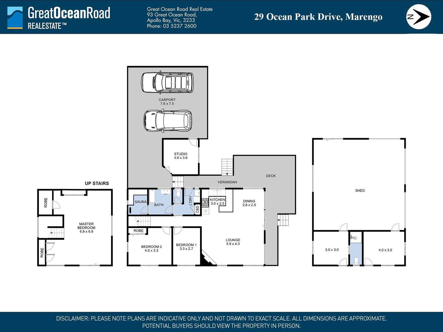 Floorplan of Homely house listing, 29 Ocean Park Drive, Apollo Bay VIC 3233