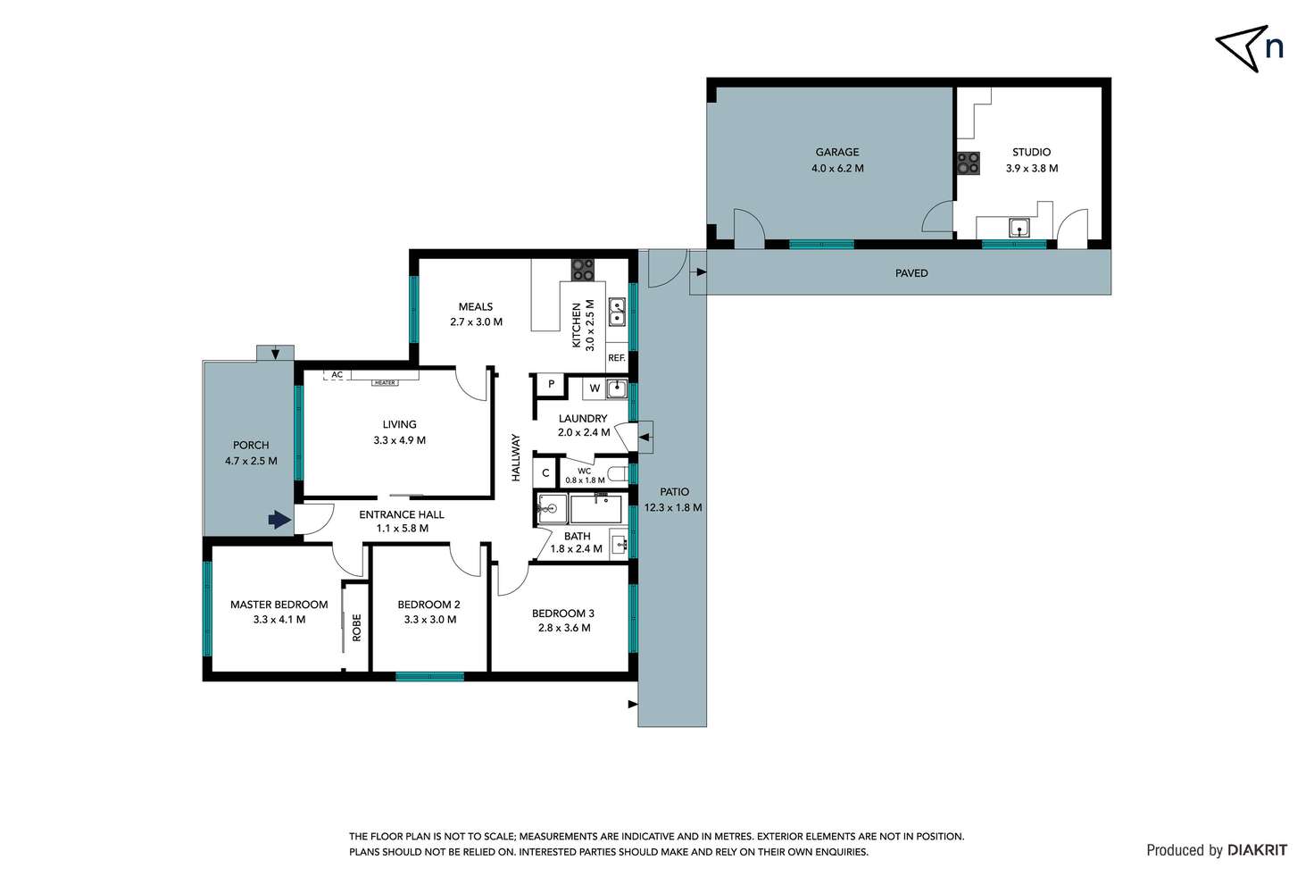 Floorplan of Homely house listing, 4 Kirwan Avenue, Lalor VIC 3075