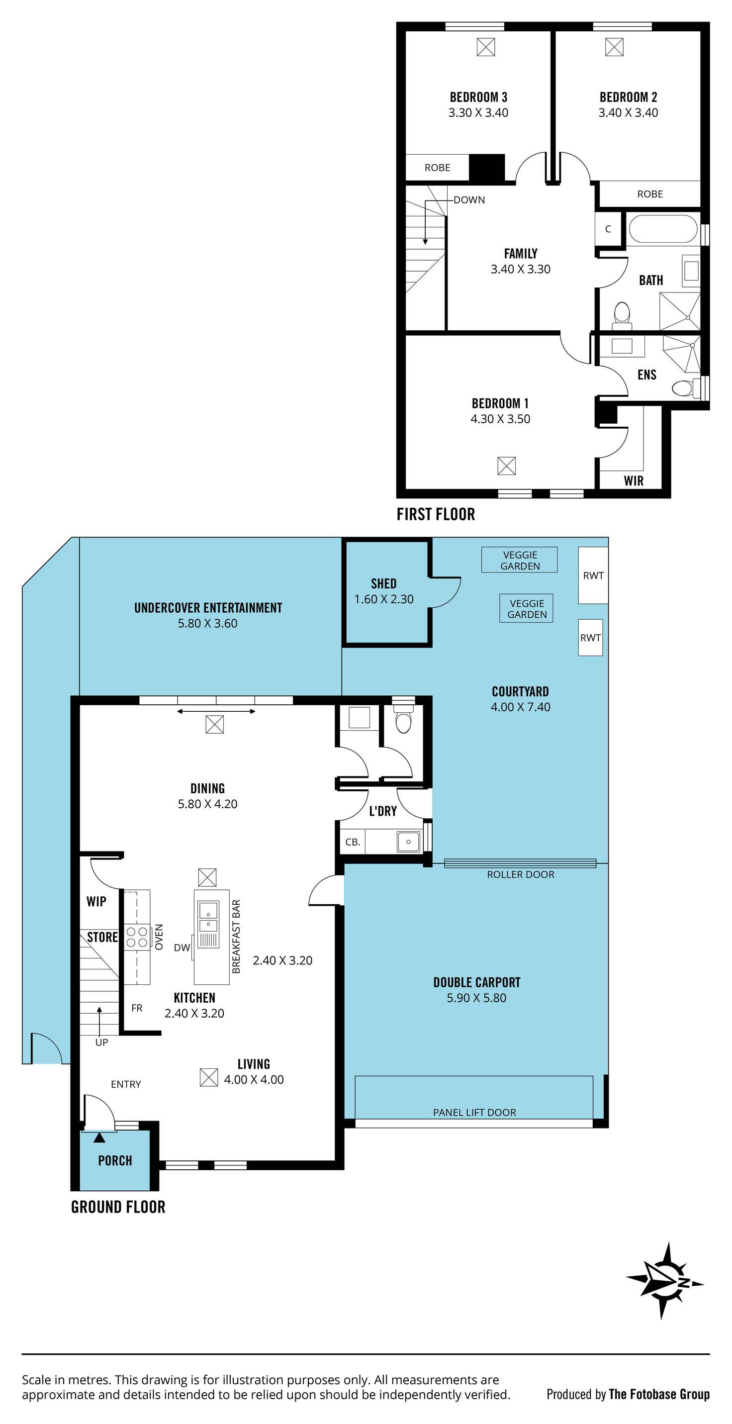 Floorplan of Homely house listing, 34 Richard Avenue, Mitchell Park SA 5043
