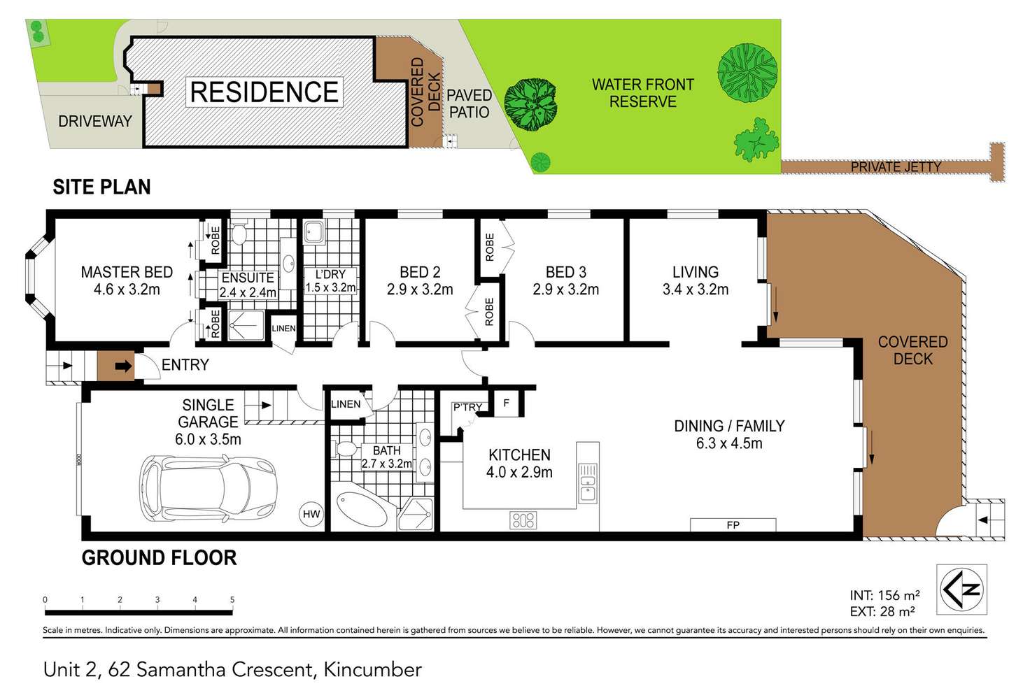 Floorplan of Homely semiDetached listing, 2/62 Samantha Crescent, Kincumber NSW 2251