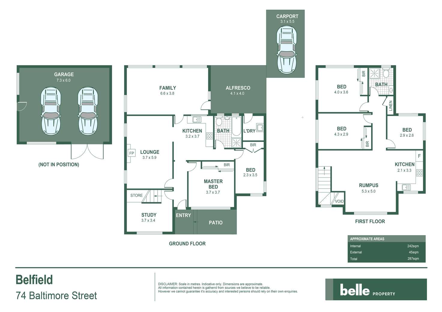 Floorplan of Homely house listing, 74 Baltimore Street, Belfield NSW 2191