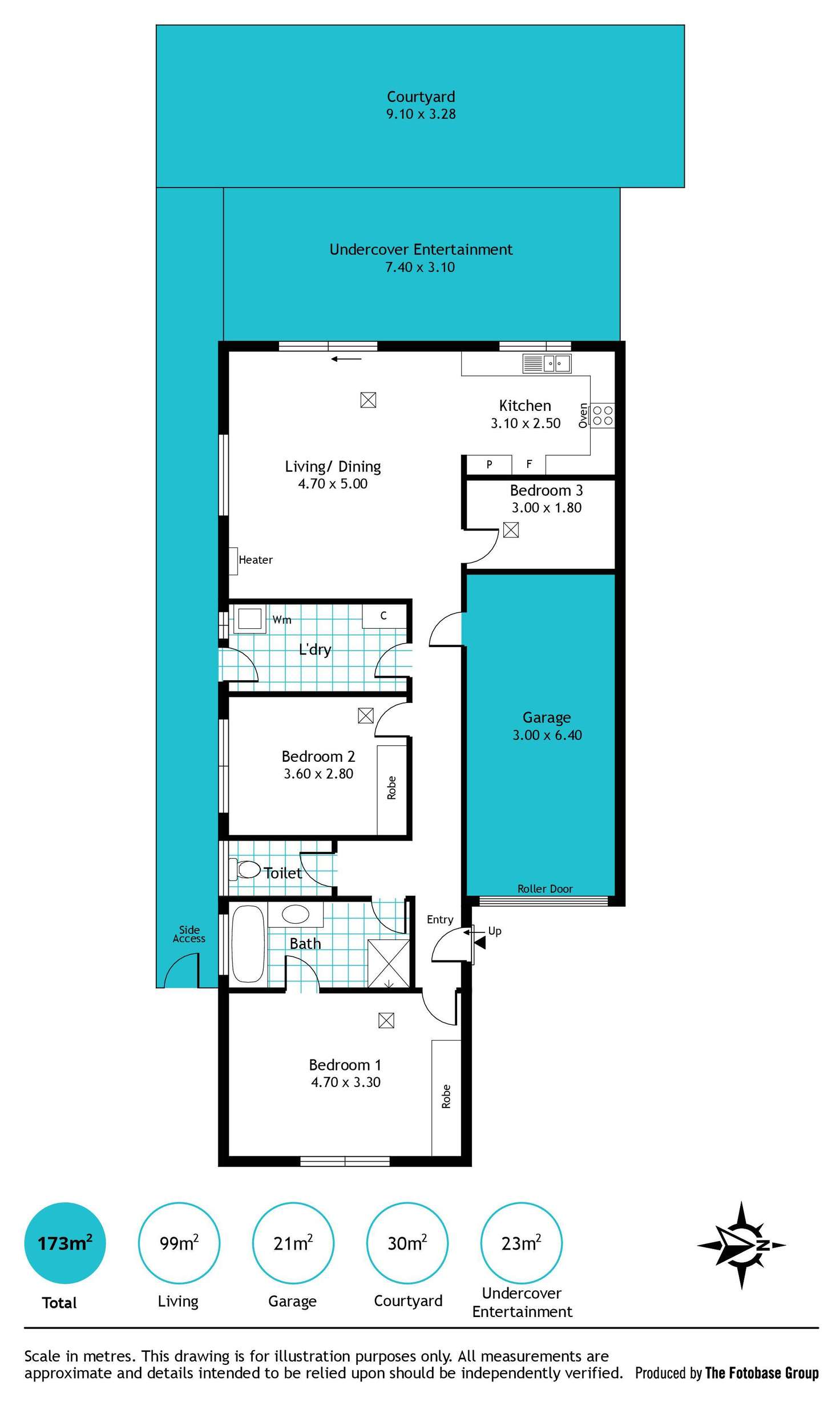Floorplan of Homely house listing, 2/32 Daly Street, Kurralta Park SA 5037