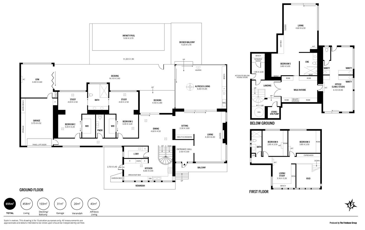Floorplan of Homely house listing, 4 Elizabeth Court, Burnside SA 5066