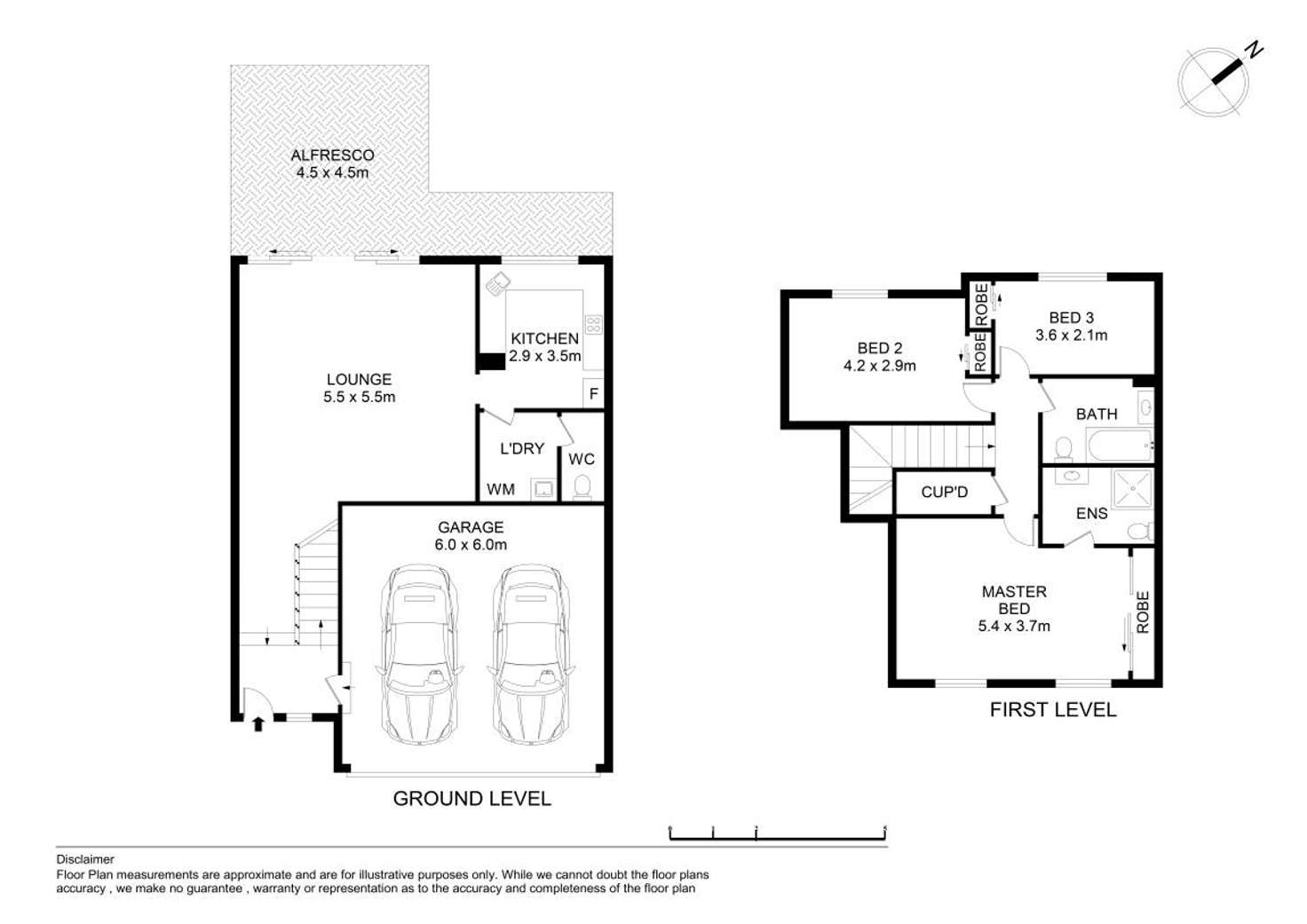 Floorplan of Homely townhouse listing, 5/364-368 Galston Road, Galston NSW 2159