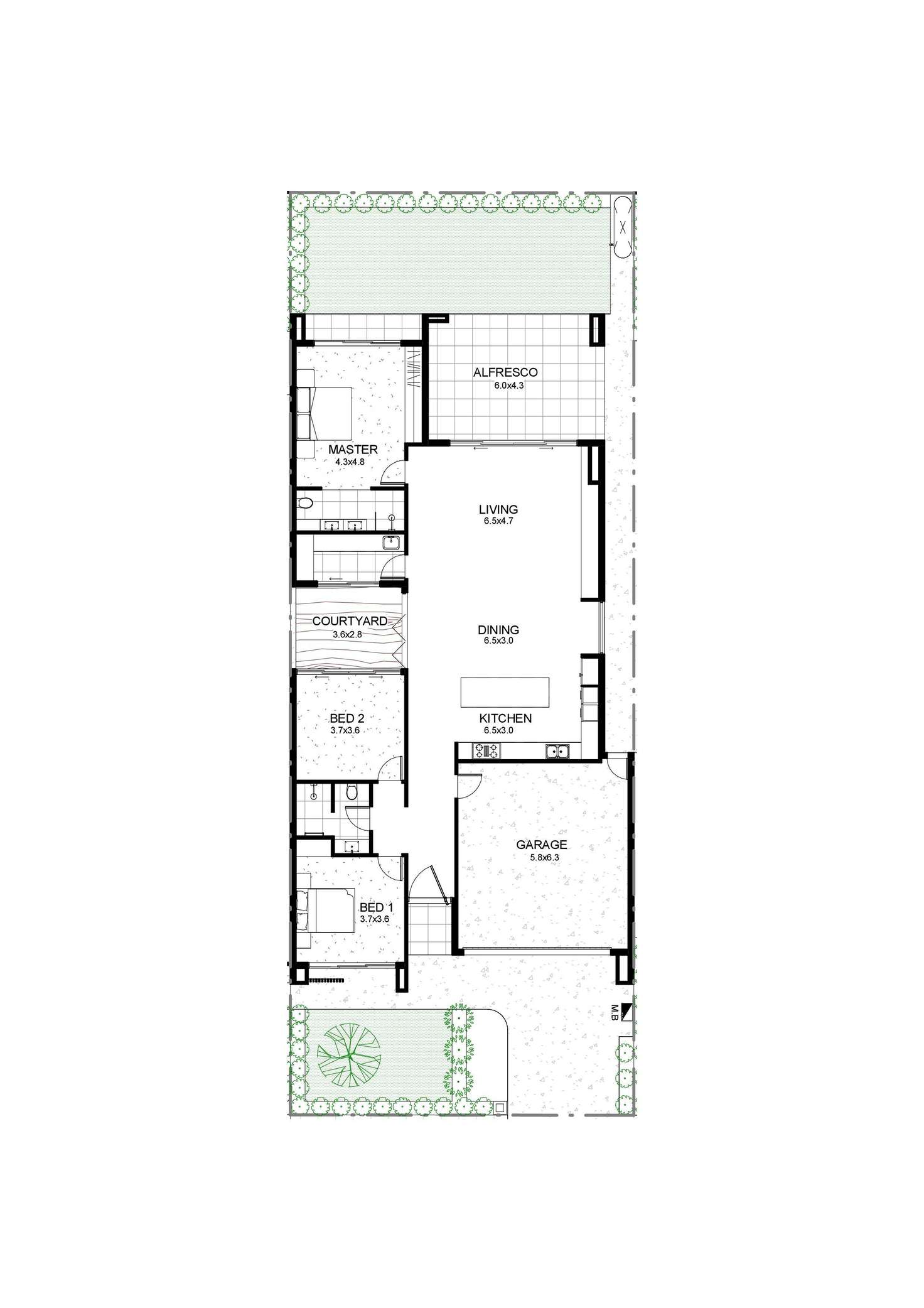 Floorplan of Homely house listing, 14A Hillview Road, Kingswood SA 5062