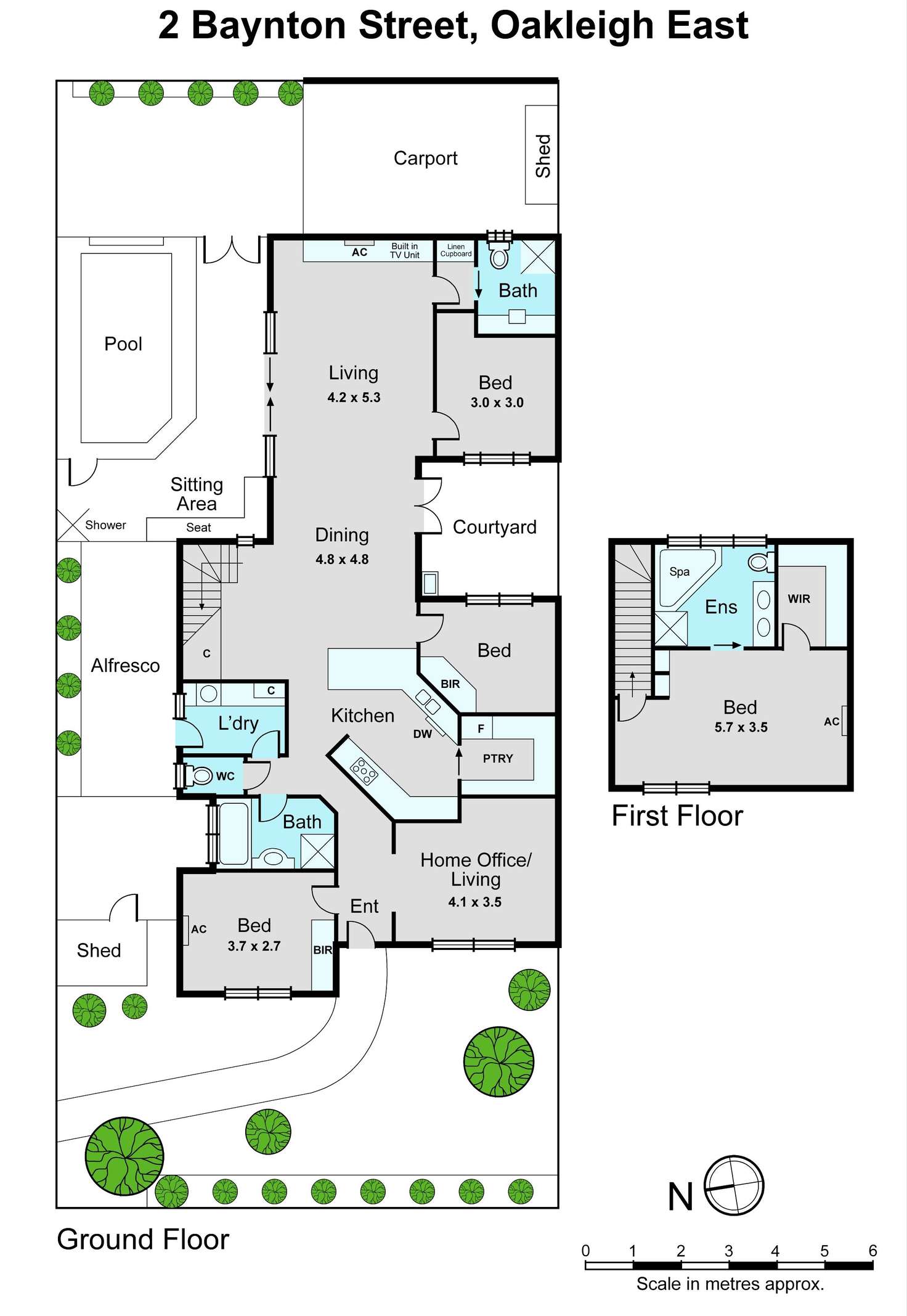 Floorplan of Homely house listing, 2 Baynton Street, Oakleigh East VIC 3166